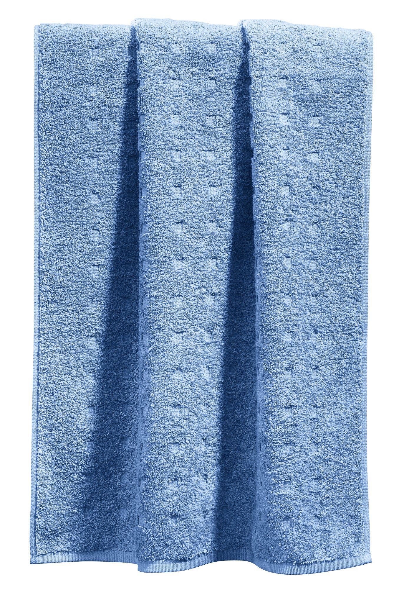 Möve Duschtuch Duschtuch "Quadretti", Walk-Frottier Uni