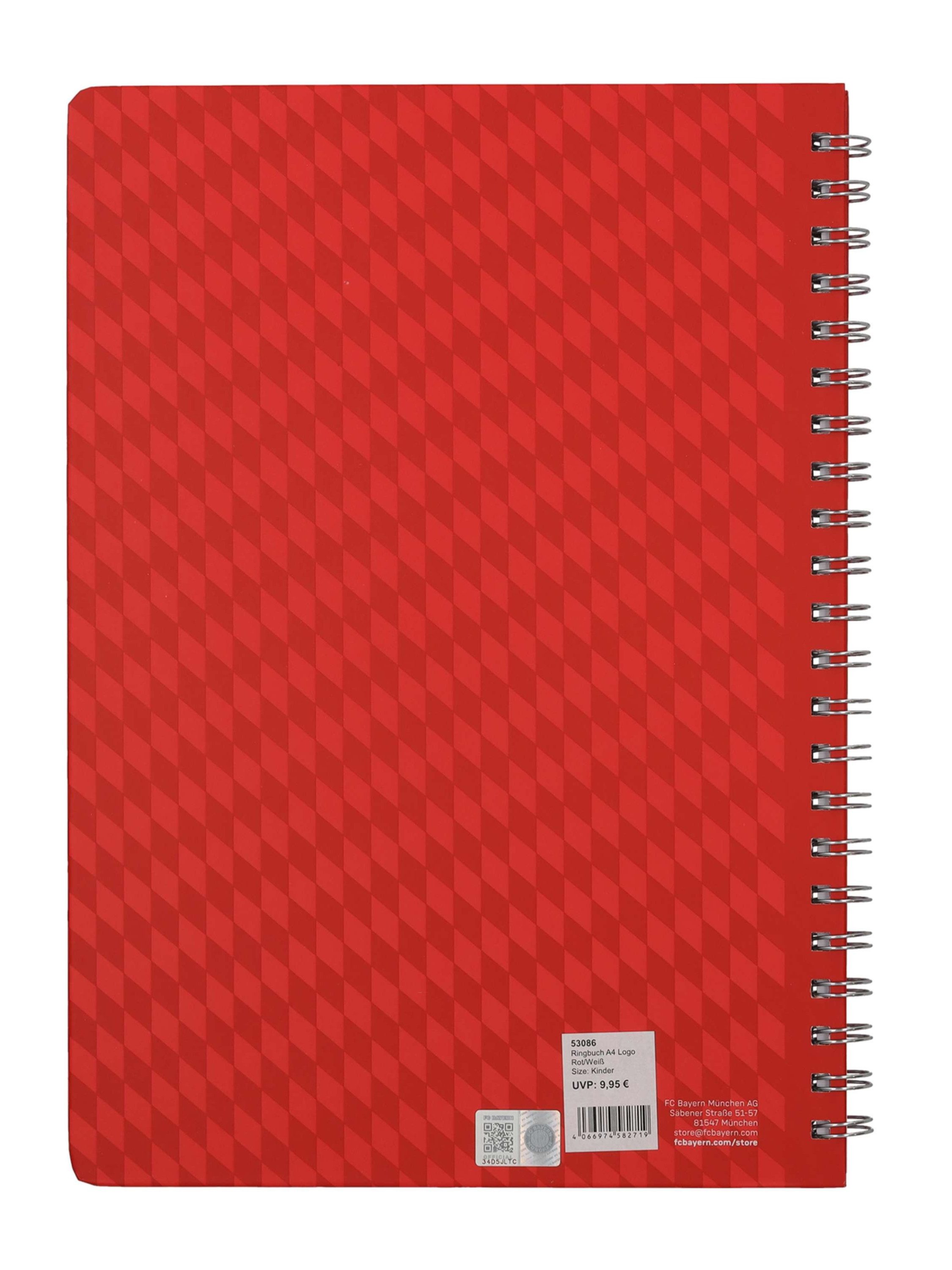 FC Bayern München Ringbuchmappe Ringbuch A4 Logo