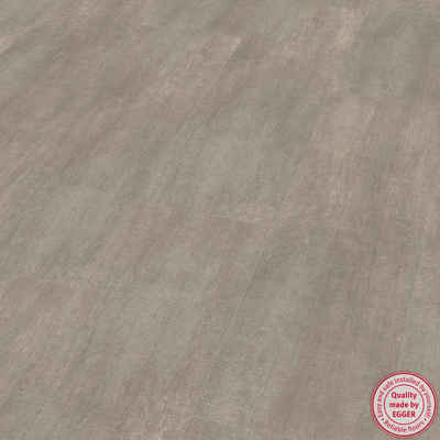 EGGER Laminat »EHL004 Cefalu Beton hell«, Laminatboden in Betonoptik, Bodenbelag: universell einsetzbar, 8mm, 2,535m² - Fußboden mit Klicksystem - grau