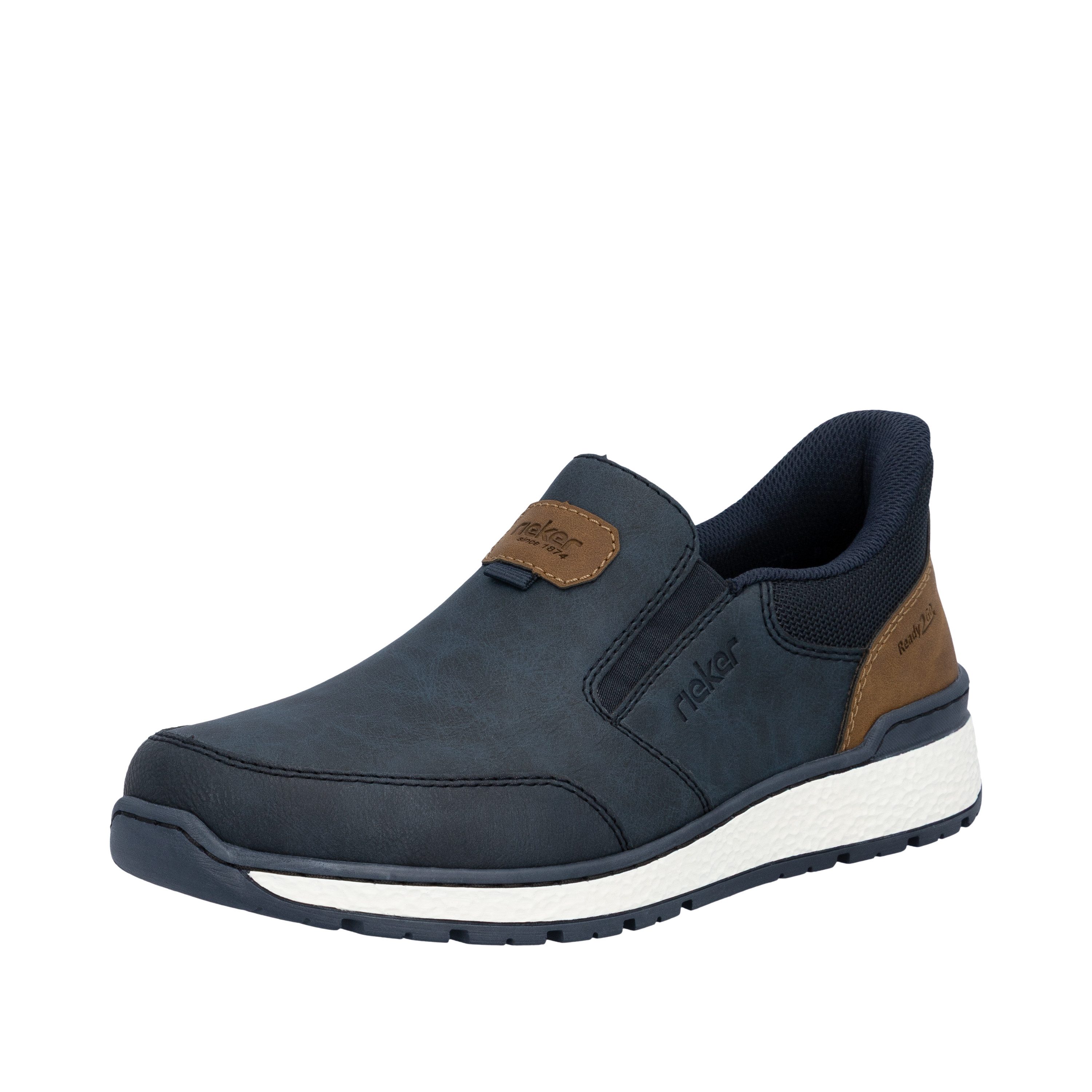 Rieker Ready2GO Slipper Schlupfschuh, Halbschuh, Slip-on Sneaker mit Stretc günstig online kaufen