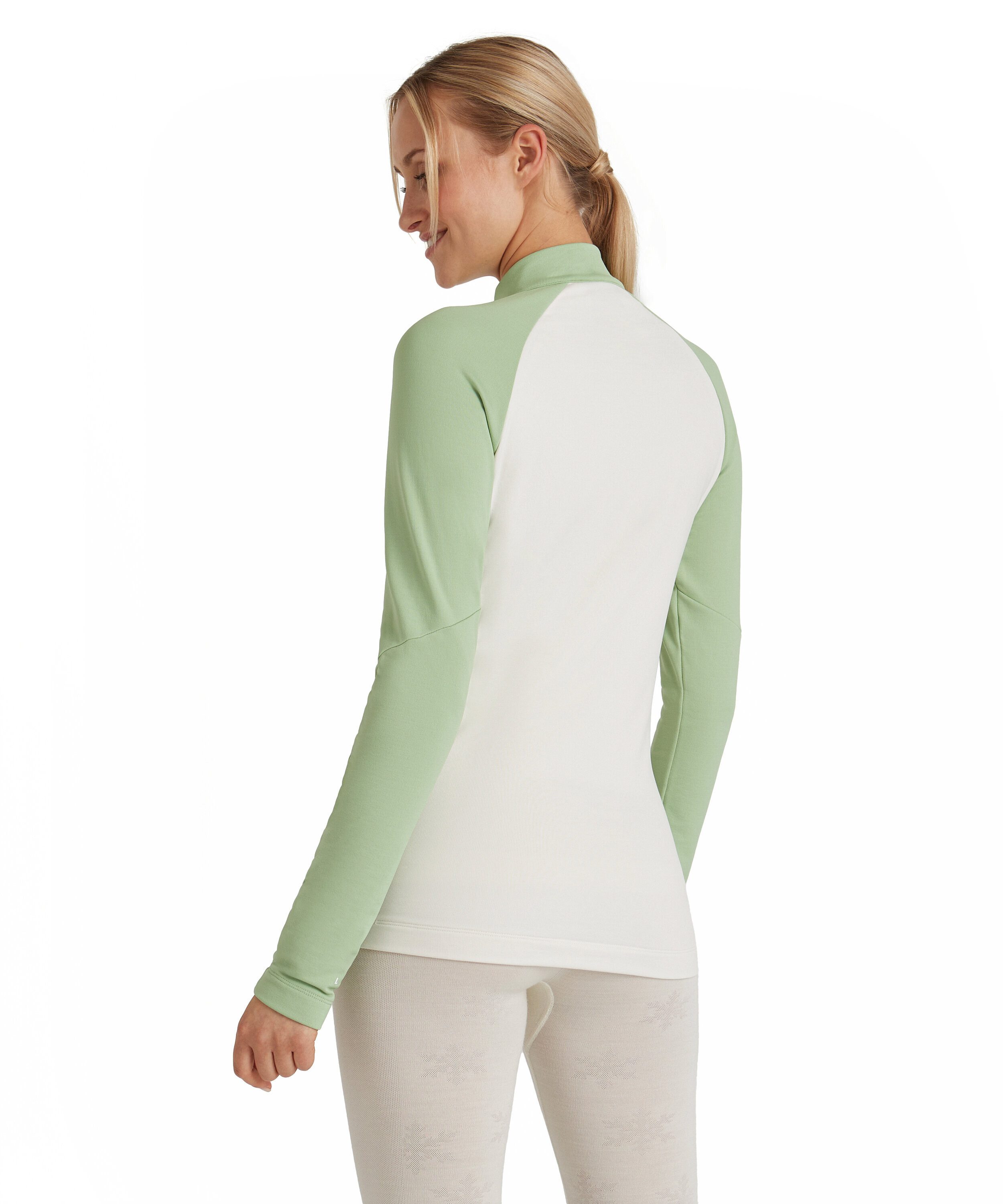 FALKE Langarmshirt Langarmshirt (1-tlg., 1) aus feuchtigkeitsregulierendem Material