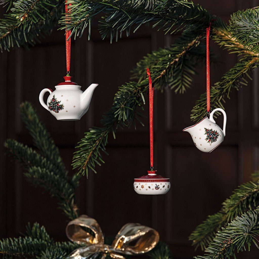 Villeroy & Boch Dekofigur Toy's Delight Decoration Ornamente Kaffeeset 3tlg. (Set, 3 St)