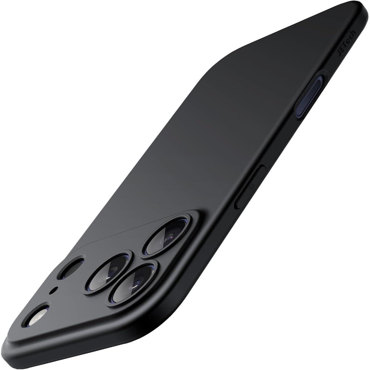 LuxusKollektion Handyhülle Handyhülle iPhone 17 Pro dünn Kameraschutz matt Schwarz