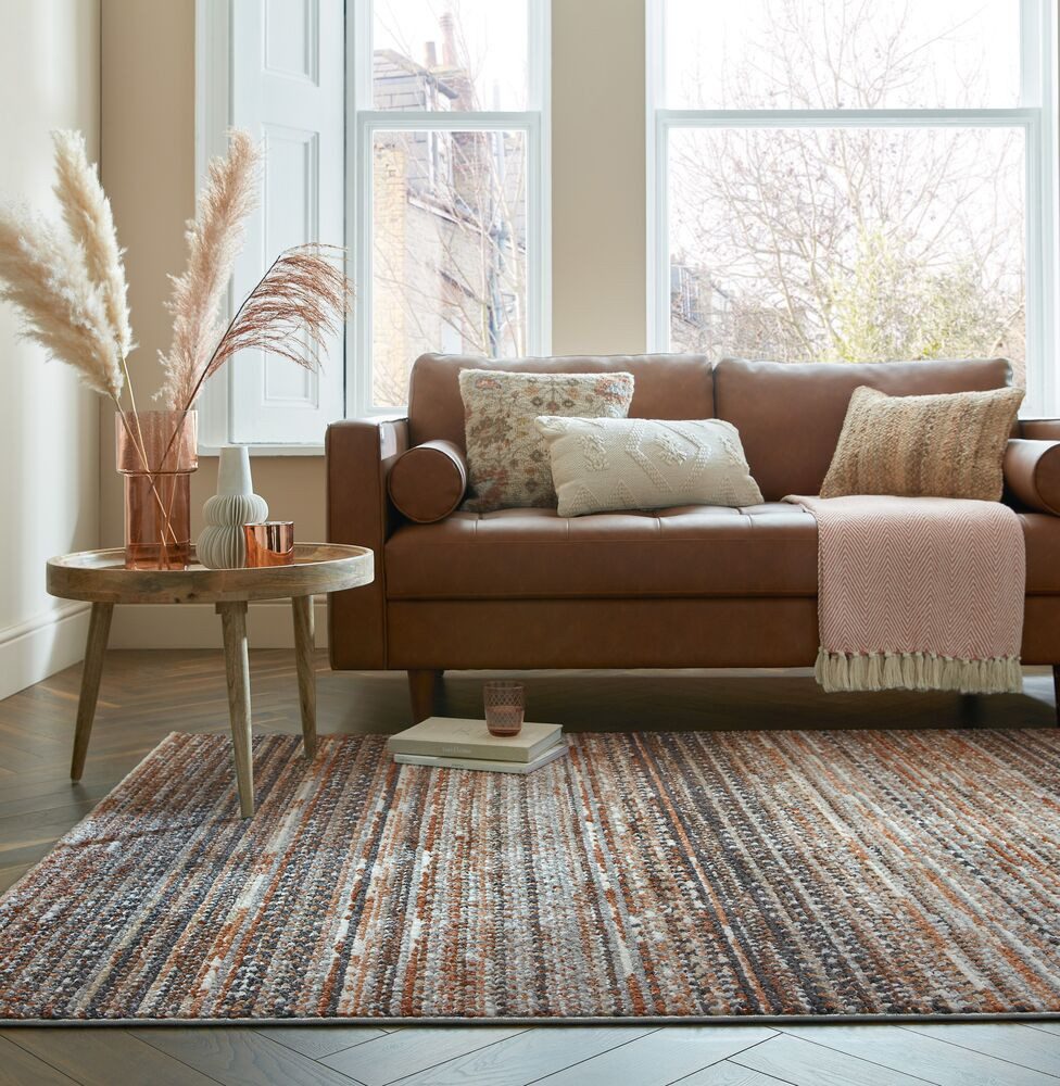 KADIMA DESIGN Teppich Strapazierfähiger Geometrischer Wohnzimmer-Teppich günstig online kaufen