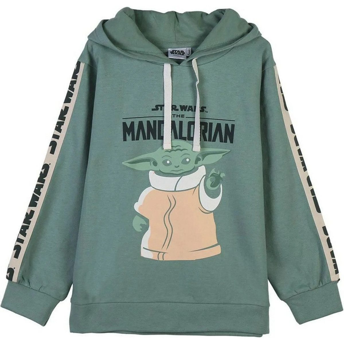 Star Wars Kapuzenpullover The Mandalorian Grogu Kinder Hoodie mit Kapuze