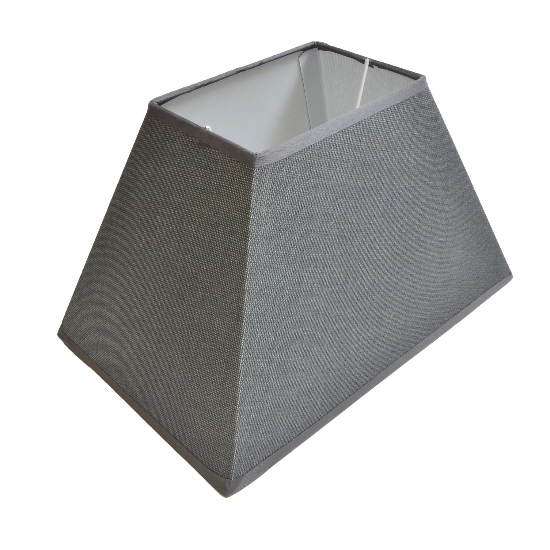 B&S Lampenschirm Lampenschirm Trapez in Leinenoptik H 17.5 für Steh & Tisch günstig online kaufen