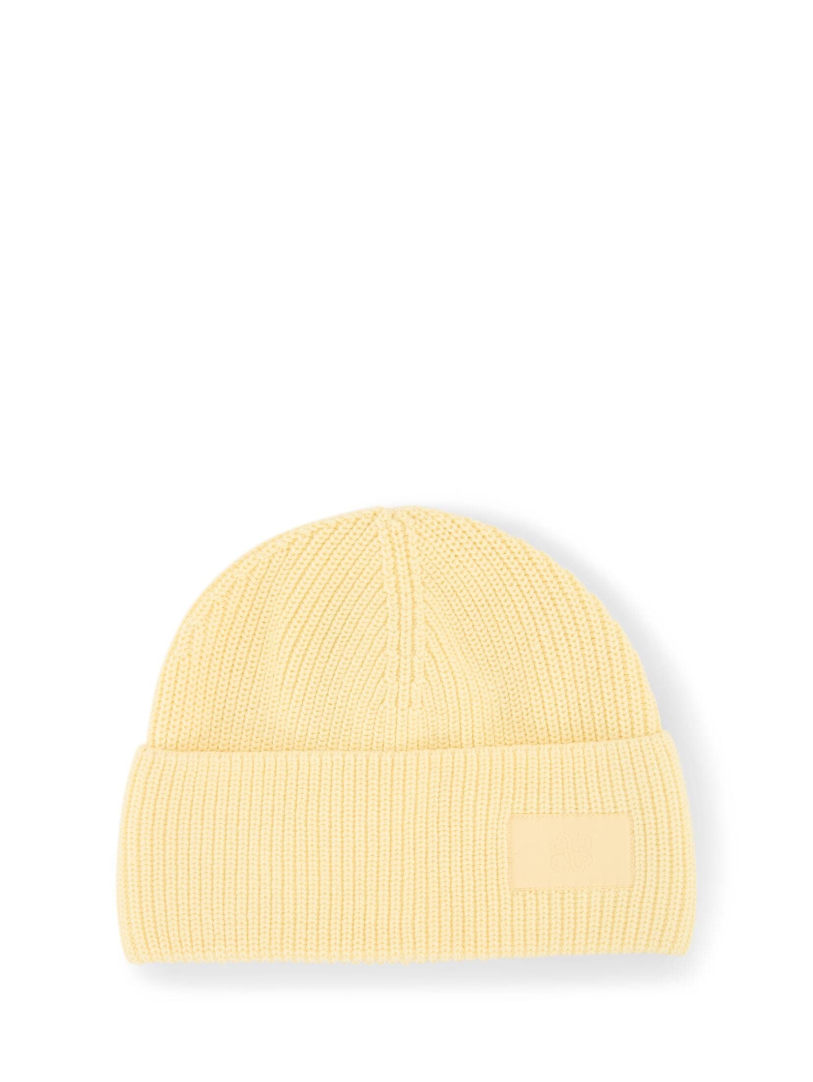 TOM TAILOR Denim Beanie Accessoire Beanie Mütze mit Badge