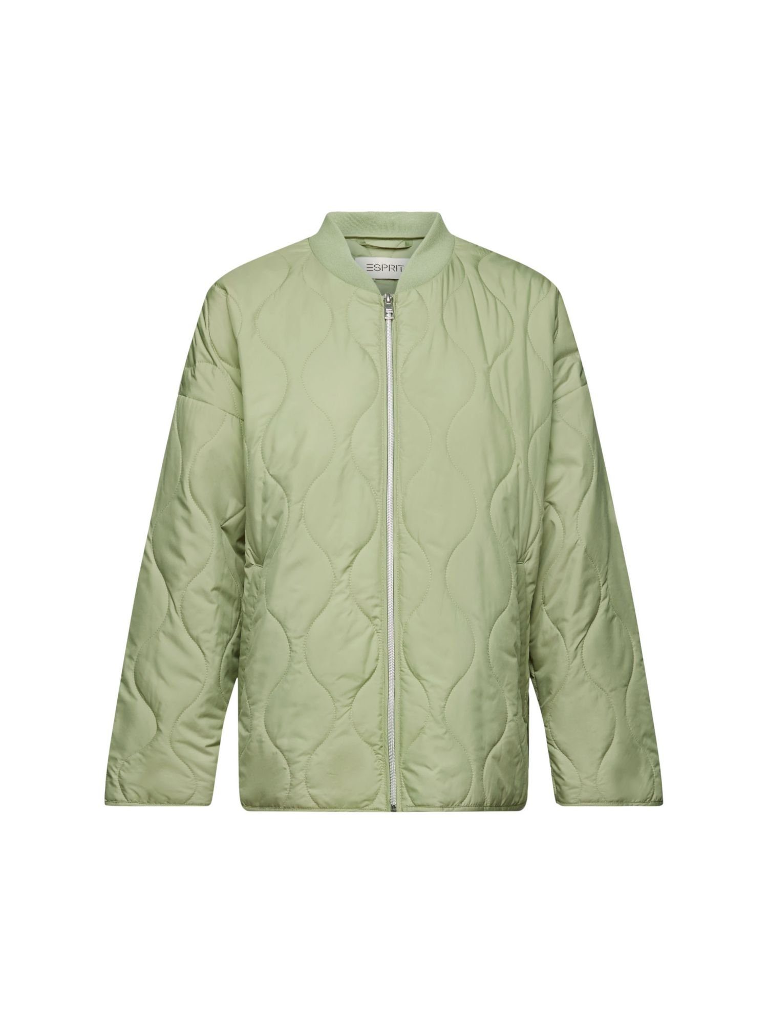 LIGHT Ultraleichte Esprit Steppjacke Bomberjacke KHAKI Bomber-Style im