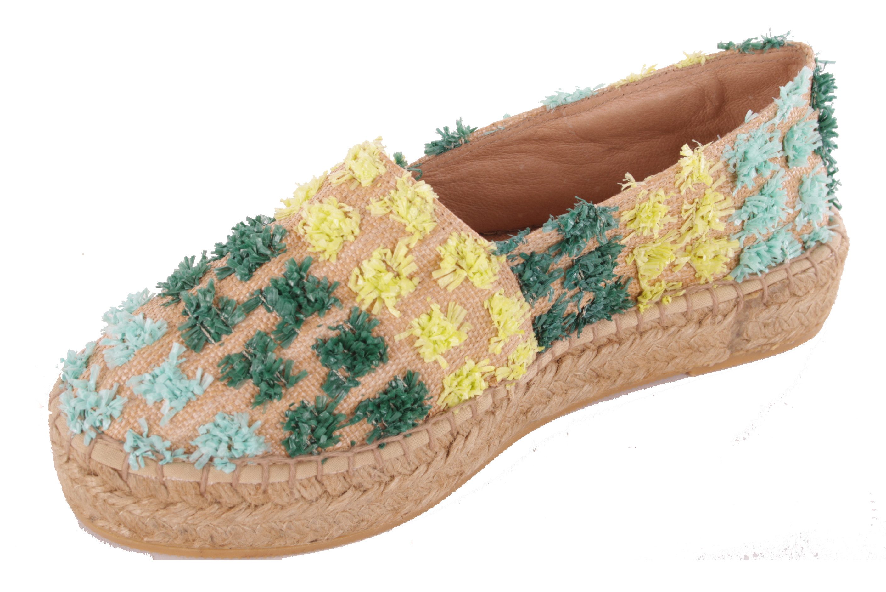 Guess Guess Damen Schlüpfschuhe Slipper Espandrilles Natur #645(EUR 39) Schnürschuh