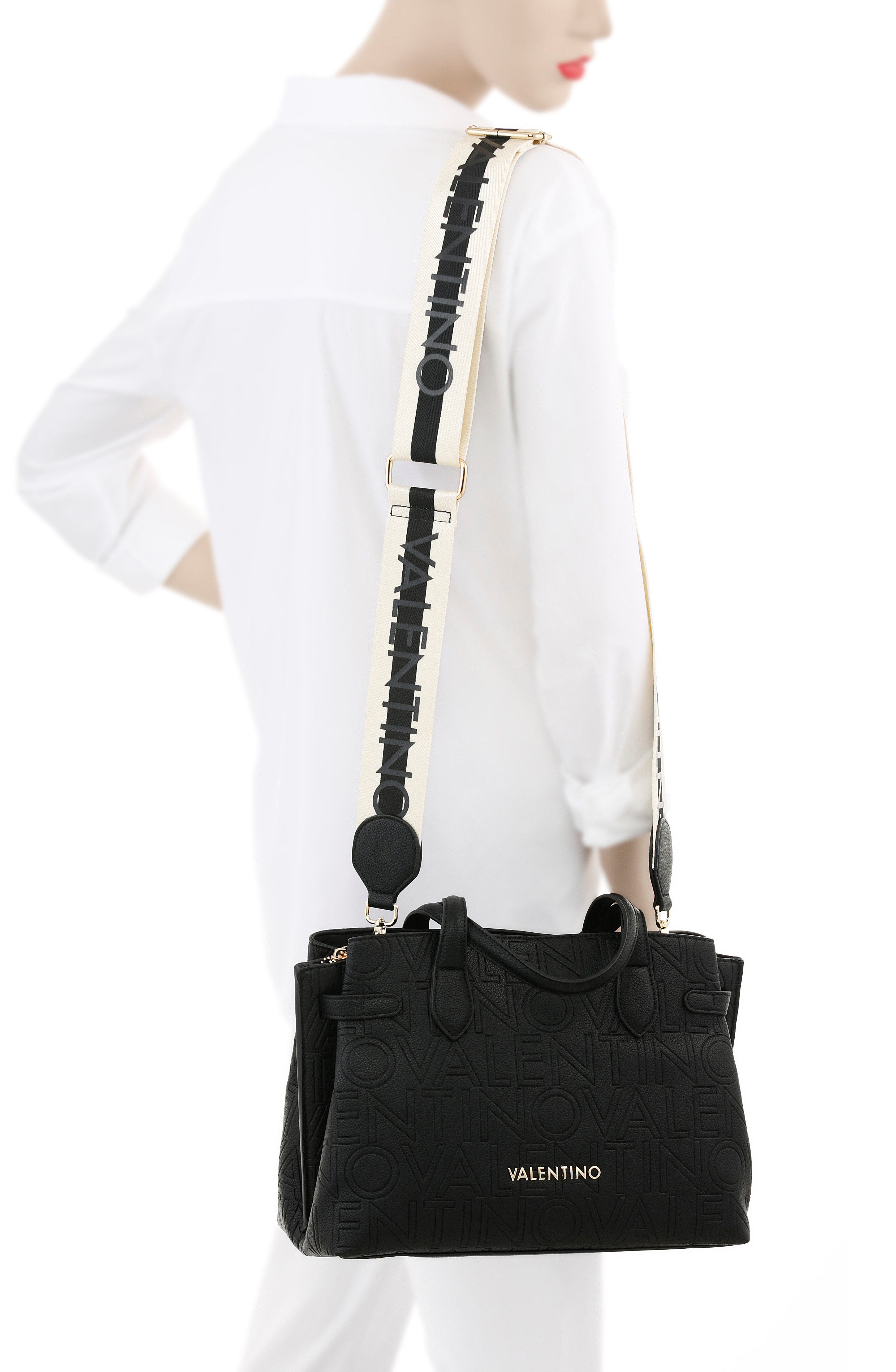 VALENTINO BAGS Shopper SHOPPING PANSY, Henkeltasche, Schultertasche, Umhängetasche