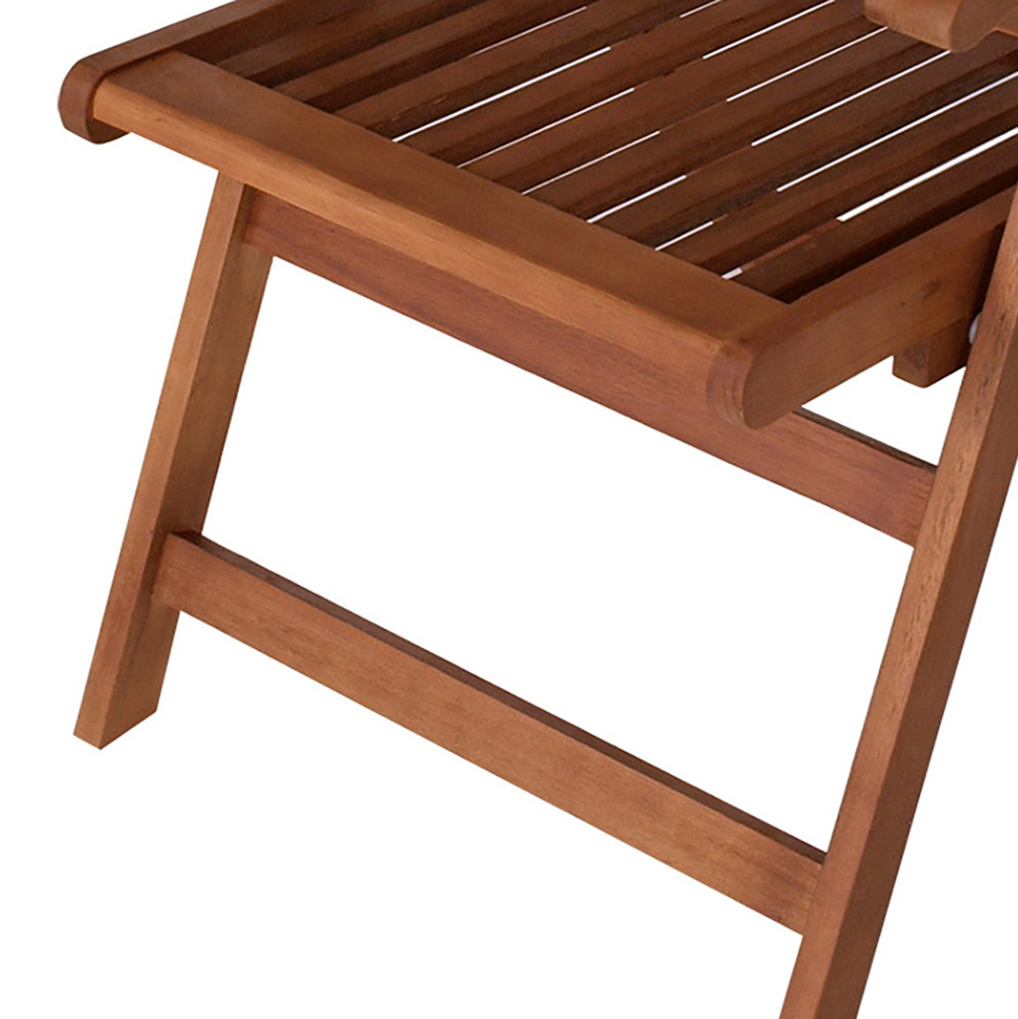 TPFGarden Gartenstuhl LAGUNA (Klappstuhl - Gartenstuhl 2-er Set- Eukalyptus geölt, FSC®-zertifiziert), Hochwertiger Outdoor Stuhl mit den Maßen (BxHxT): 58 x 10 – Bild 4 von 5