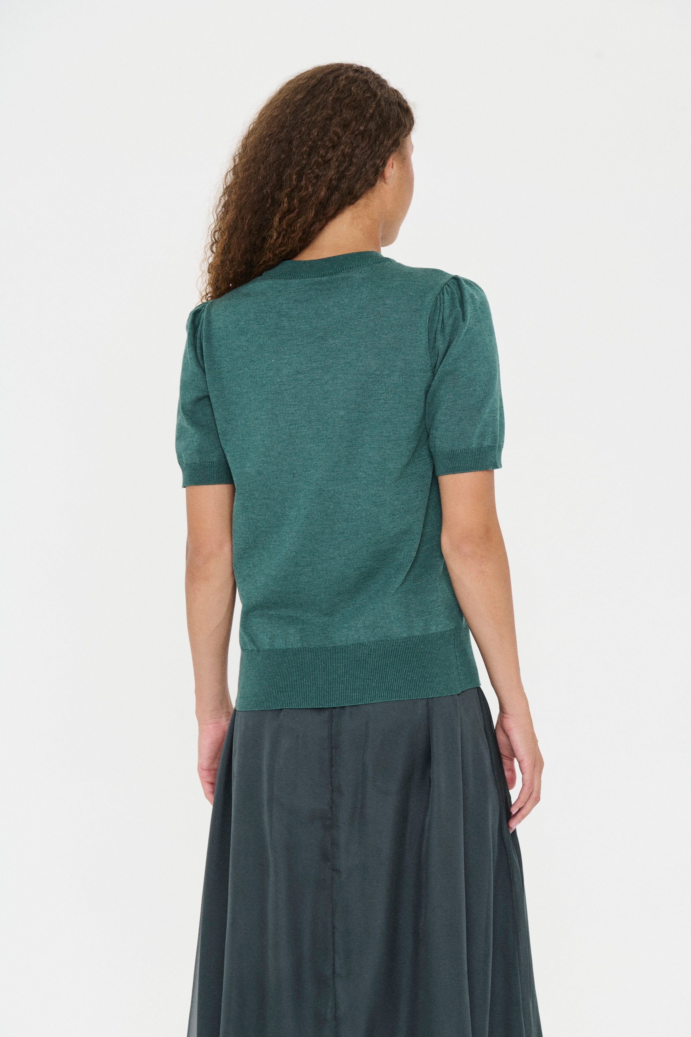 Saint Tropez Kurzarmpullover MilaSZ SS Viskose Feinstrick günstig online kaufen