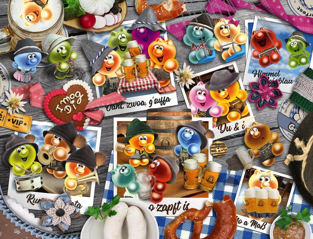 Ravensburger Puzzle 2000 Teile Ravensburger Puzzle Gelini auf dem Oktoberfest 16014, 2000 Puzzleteile