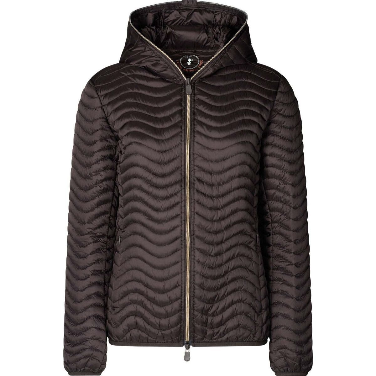 SAVE THE DUCK Outdoorjacke Melody Leichte, winddichte Damenjacke mit modernem Design, Kapuze und