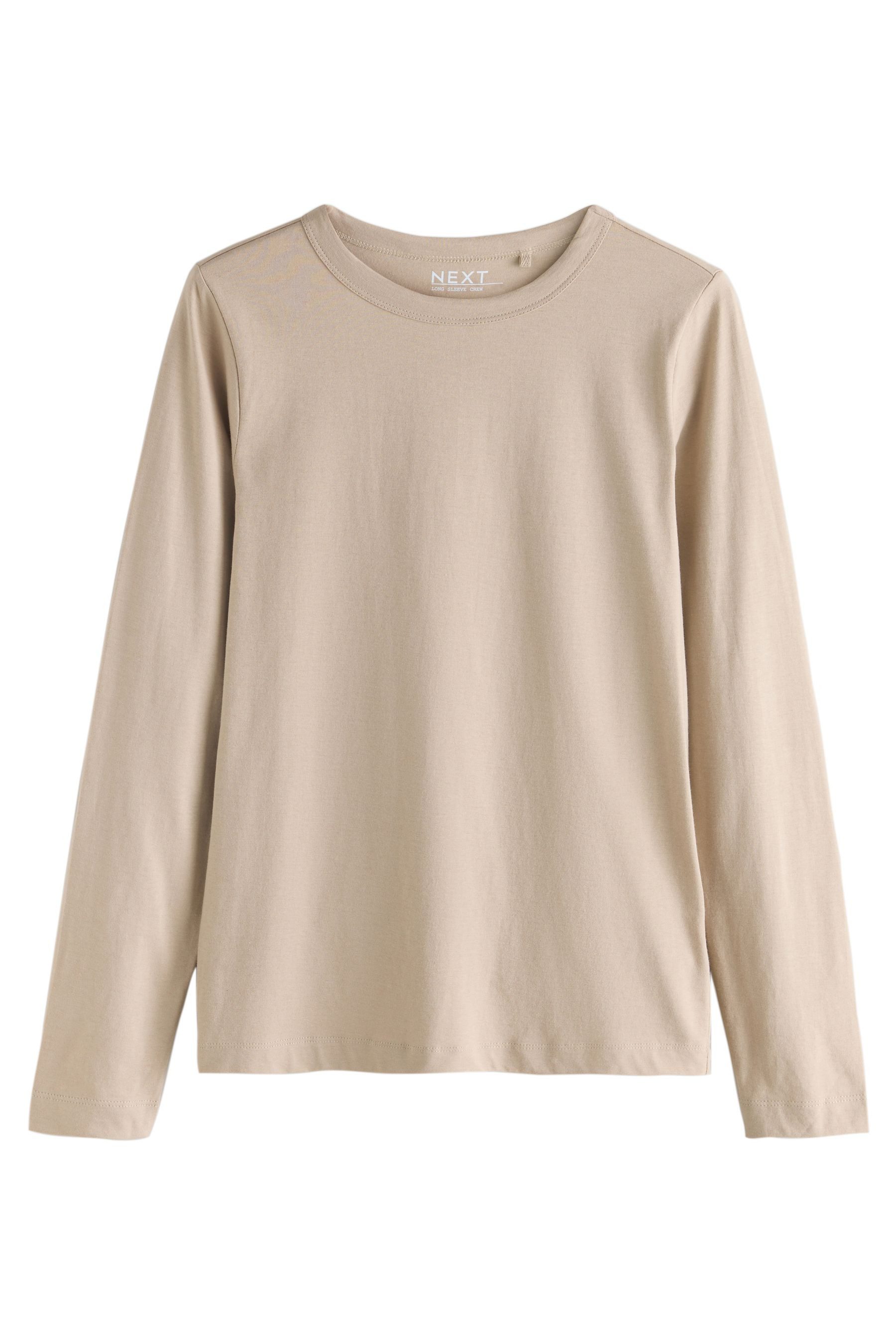 Next T-Shirt Langarmshirts mit Rundhalsausschnitt, 7er-Pack (7-tlg) günstig online kaufen