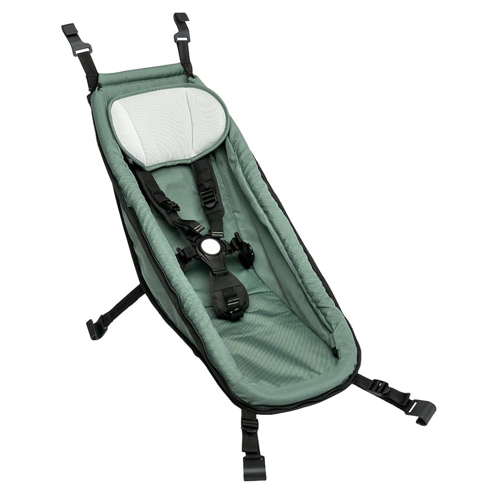Croozer Fahrradkinderanhänger Babysitz für alle Kid & Kid Plus ab 2014 + Kraams Modelle, Ab Modelljahr 2014