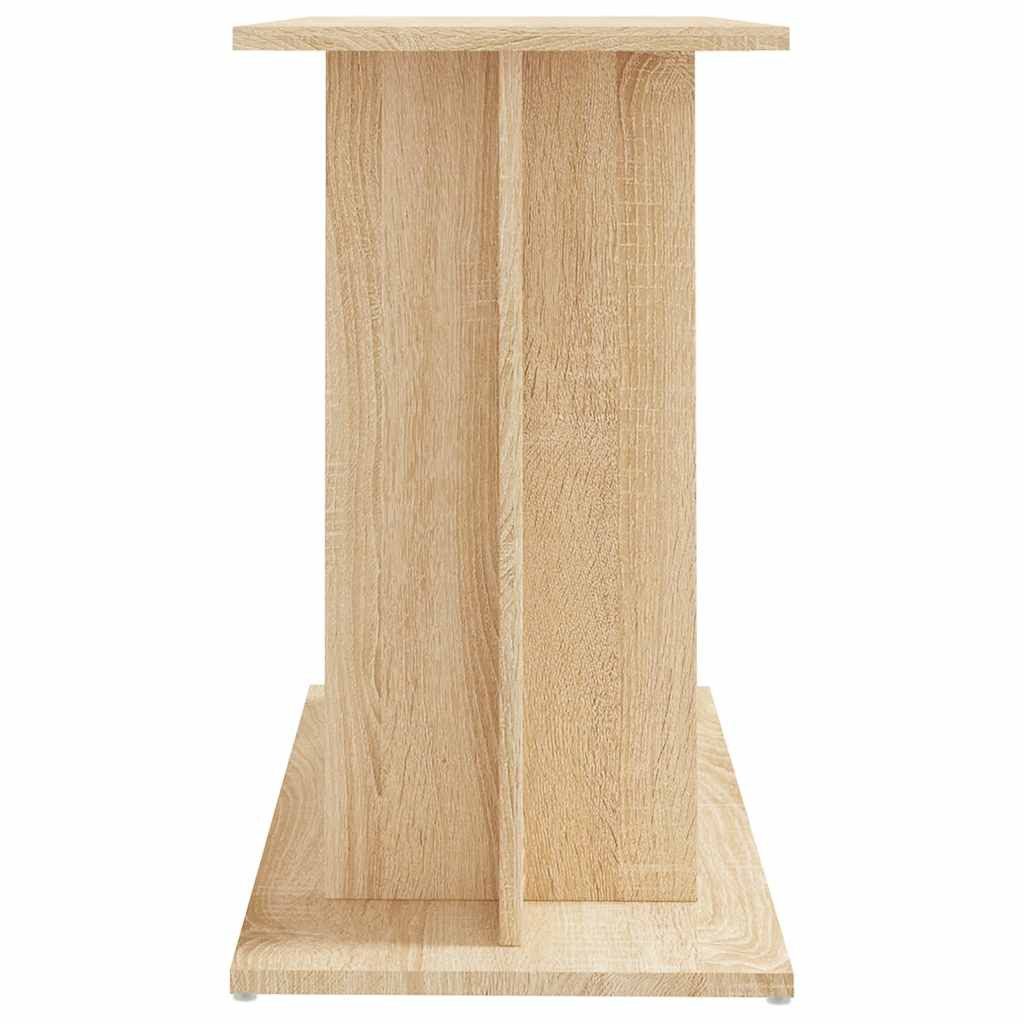 vidaXL Aquariumunterschrank Aquariumständer Sonoma-Eiche 80x35x60 cm Holzwerkstoff – Bild 5 von 5