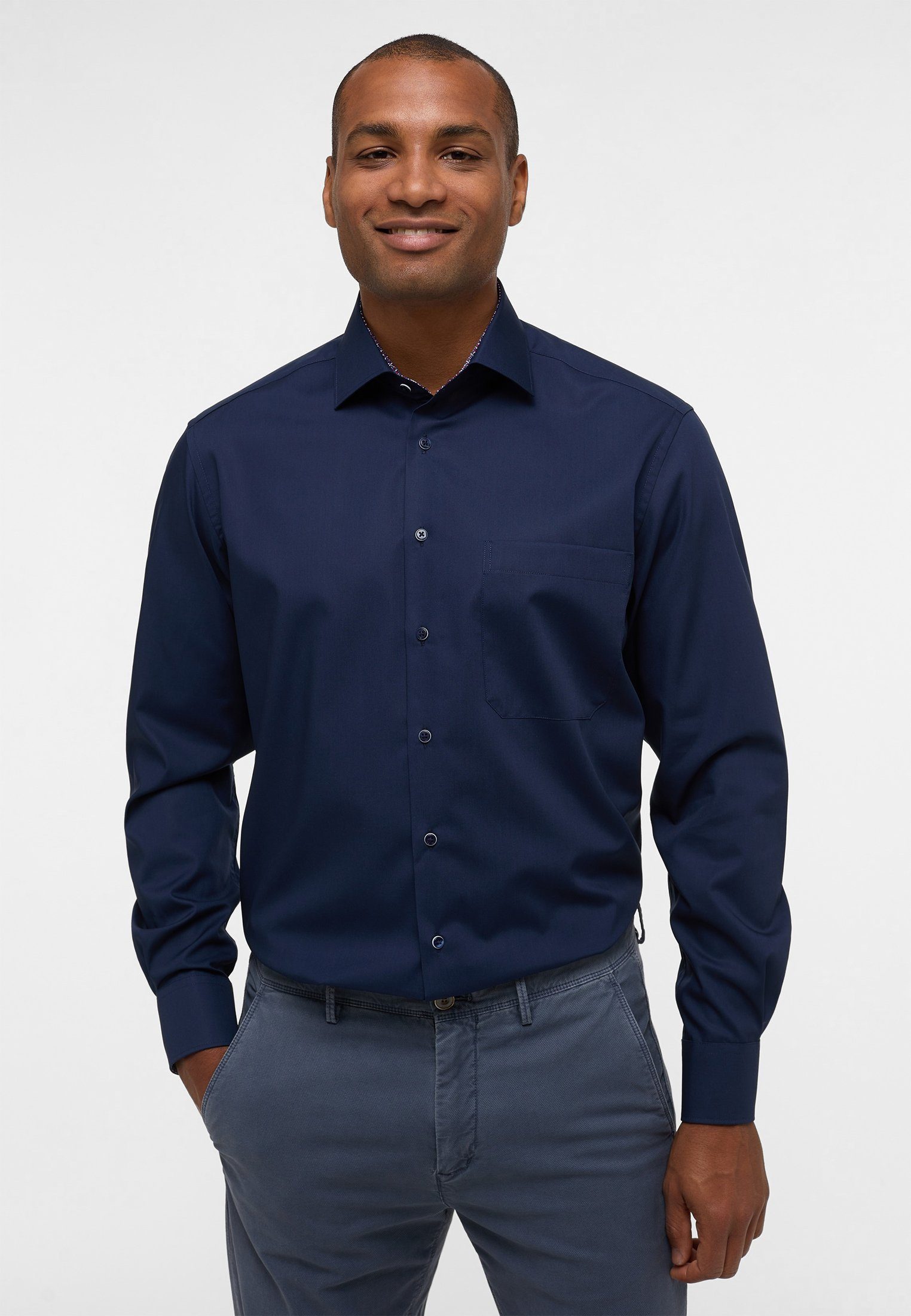 Eterna Langarmhemd COMFORT FIT günstig online kaufen