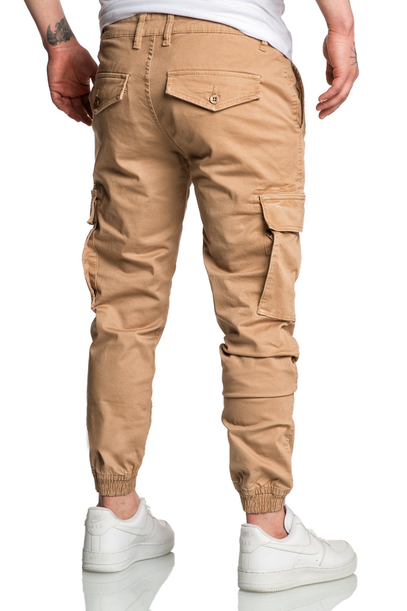 REPUBLIX Cargohose Luke Herren Cargo Jogger Chino Hose Jeans – Bild 5 von 5