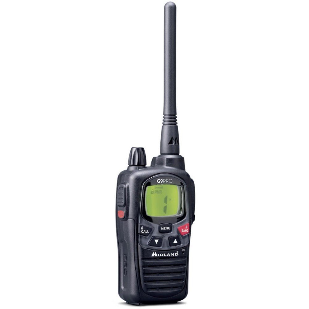Midland Walkie Talkie Midland G9 Pro C1385 PMR/LPD-Handfunkgerät