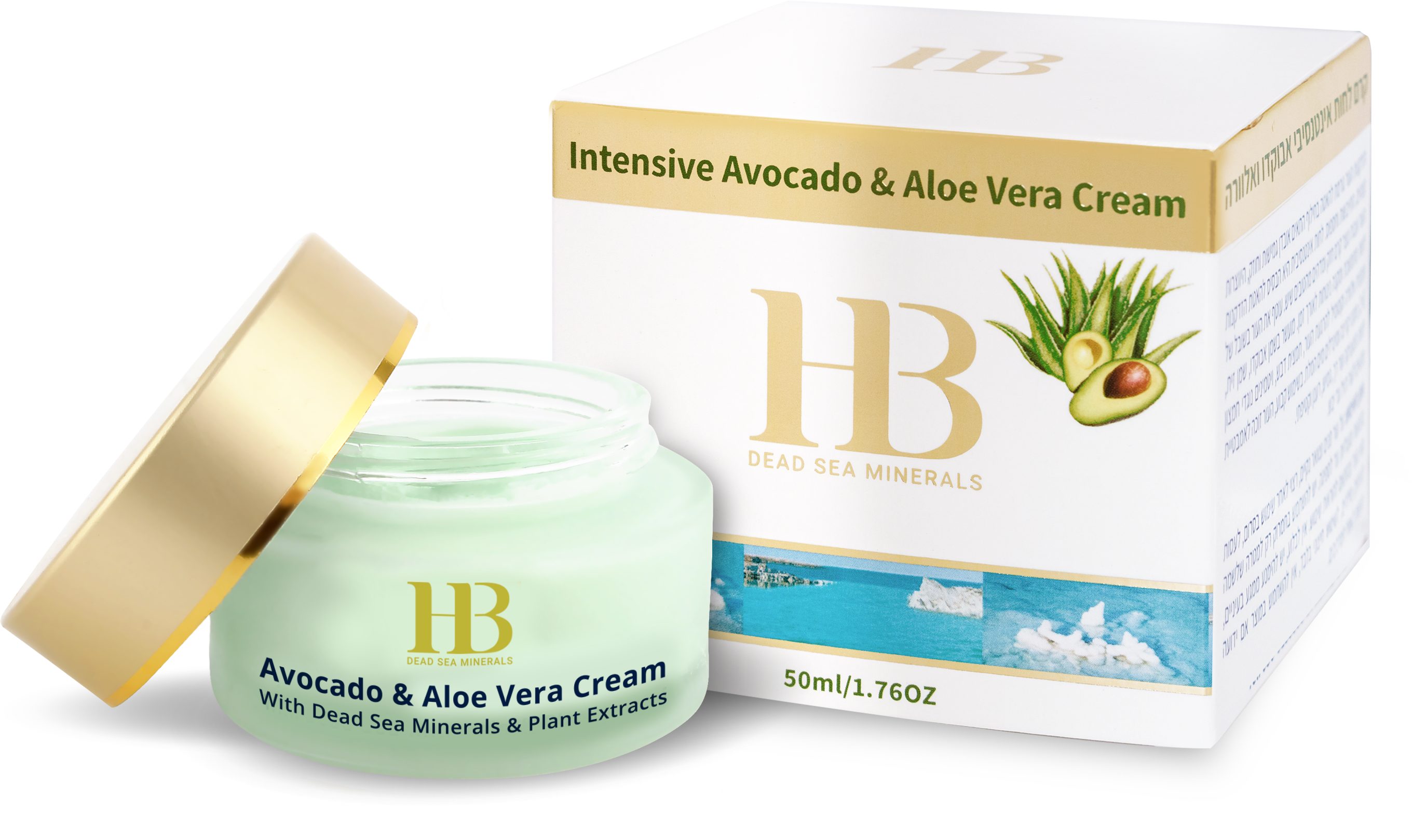 Feuchtigkeitscreme Health&Beauty Intensive Avocado und Aloe Vera Creme 50 ml