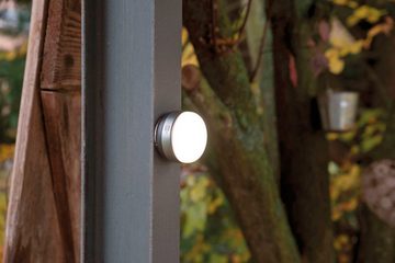 Brennenstuhl LED Gartenleuchte OLI 0200, Ein-/Ausschalter, mehrere Helligkeitsstufen, LED fest integriert, Neutralweiß, batteriebtrieben