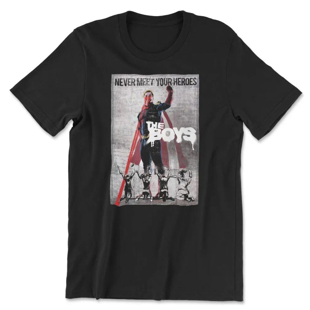 The Boys T-Shirt Never Meet Your Heroes T-Shirt