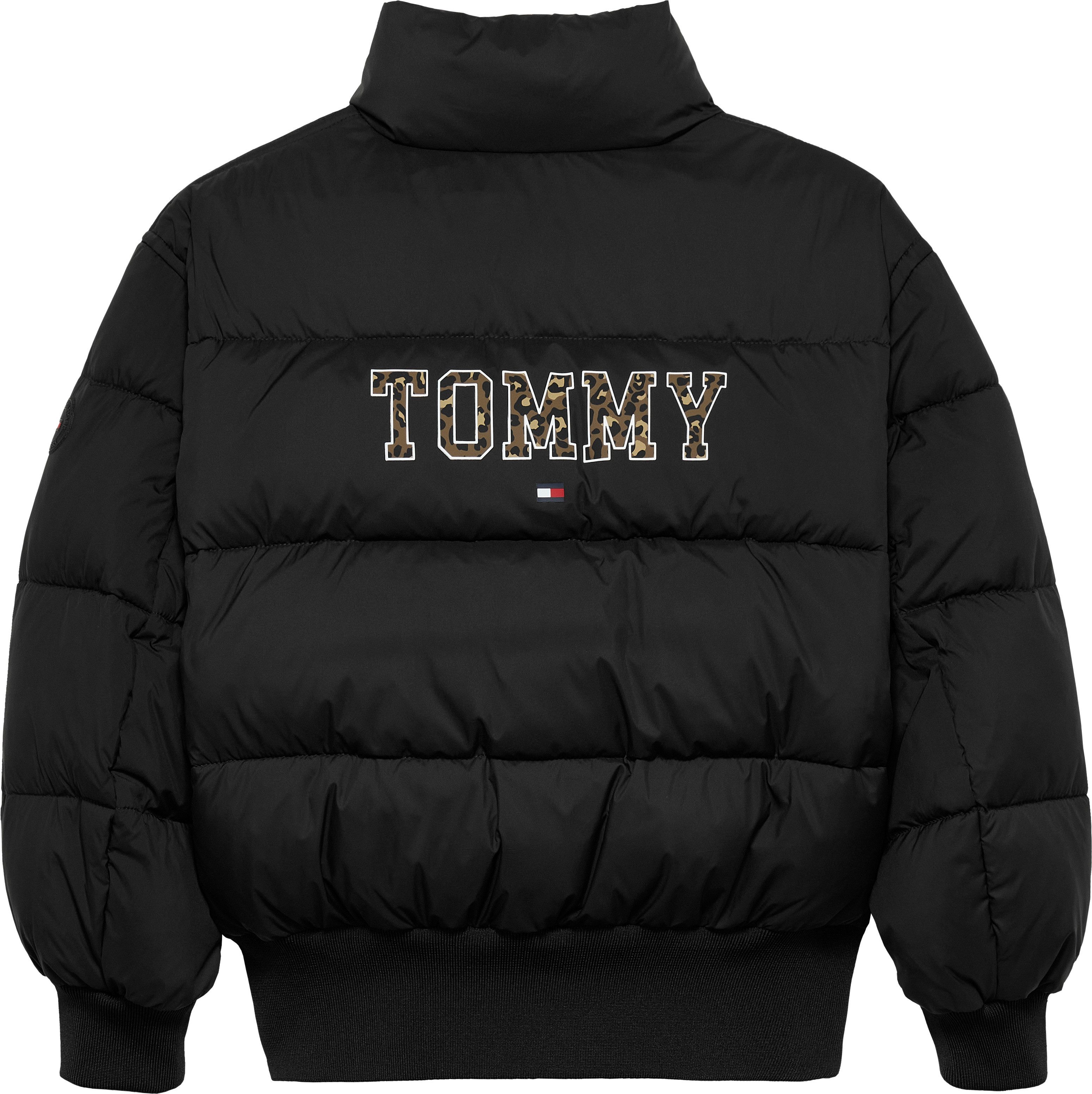 Tommy Hilfiger Wendejacke REVERSIBLE STRIPE PUFFER BOMBER Kinder bis 16 Jahre