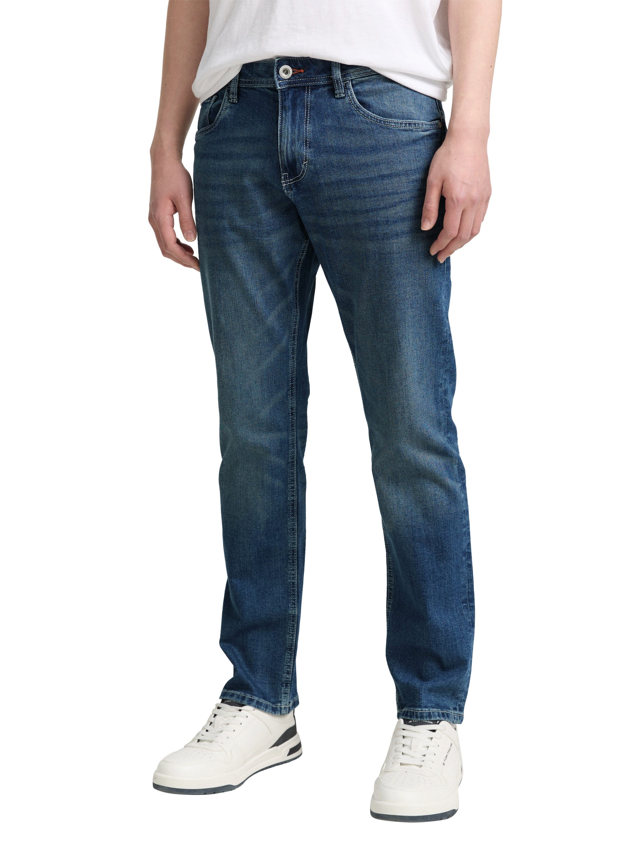 TOM TAILOR Straight-Jeans MARVIN im Five-Pocket Style