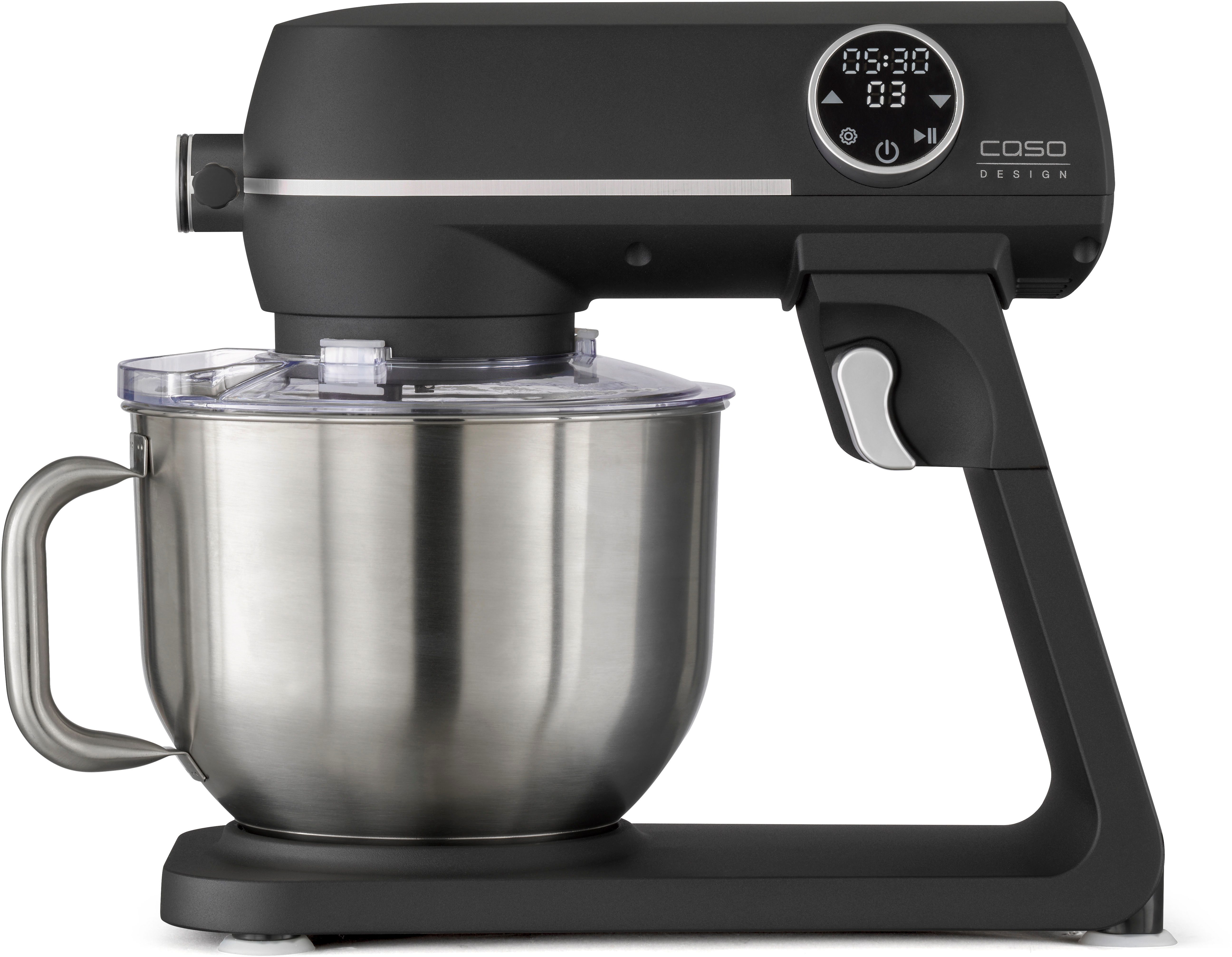 Caso Küchenmaschine KM 1800 Black-E 3156, 1800 W, 6 l Schüssel