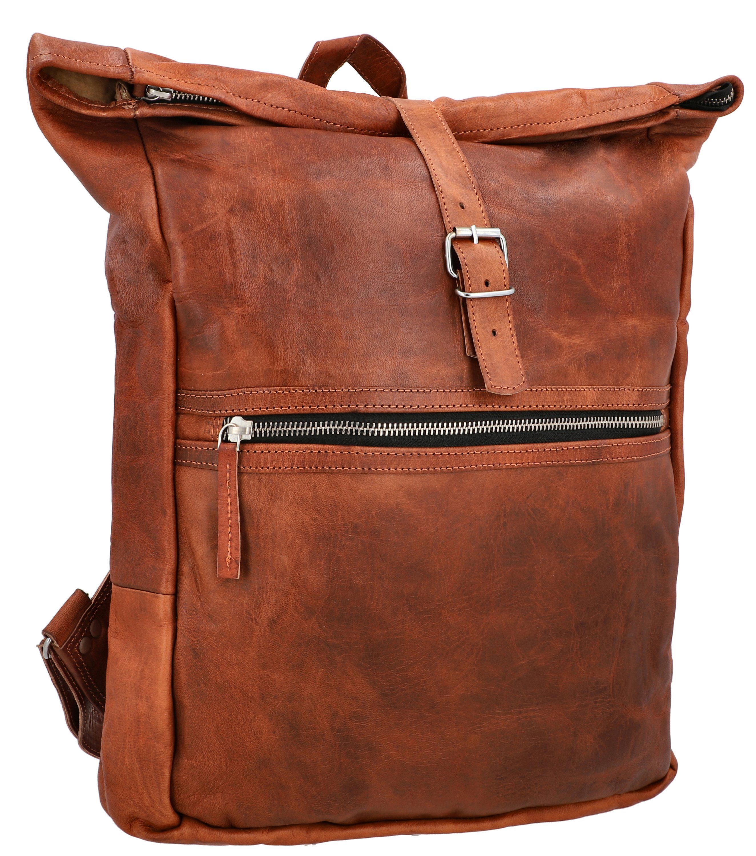 Gusti Leder Rucksack Gusti Leder Cityrucksack Milo (1-tlg)