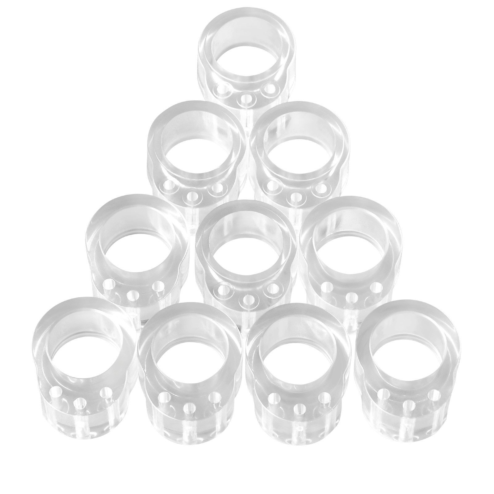 SO-TECH® Wandtürstopper Türklinkenpuffer Türpuffer Transparent (Spar-Set, 1 günstig online kaufen