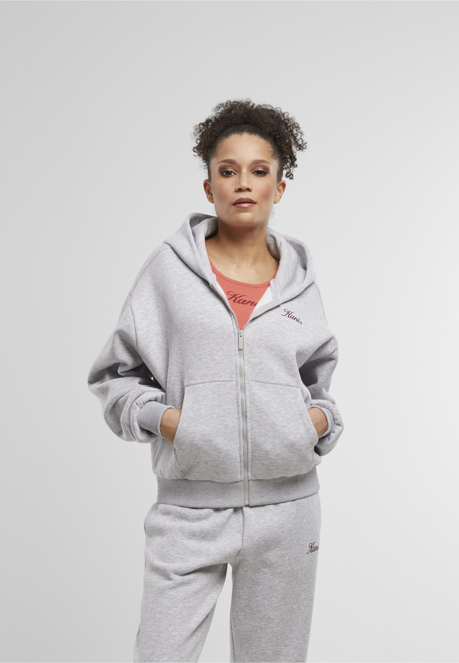 Karl Kani Sweatjacke Karl Kani Kani Script Print Zip Hoodie