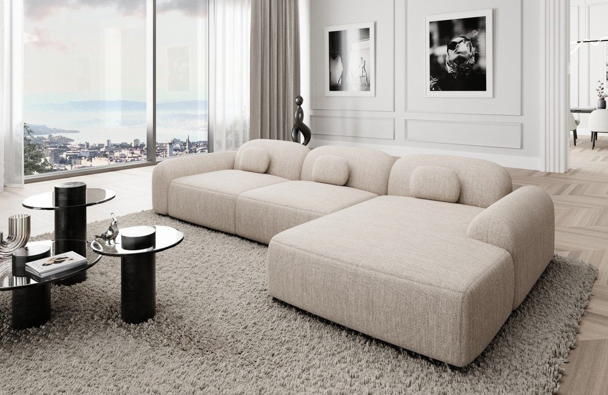 Sofa Dreams Ecksofa Polstersofa Stoff Couch günstig online kaufen
