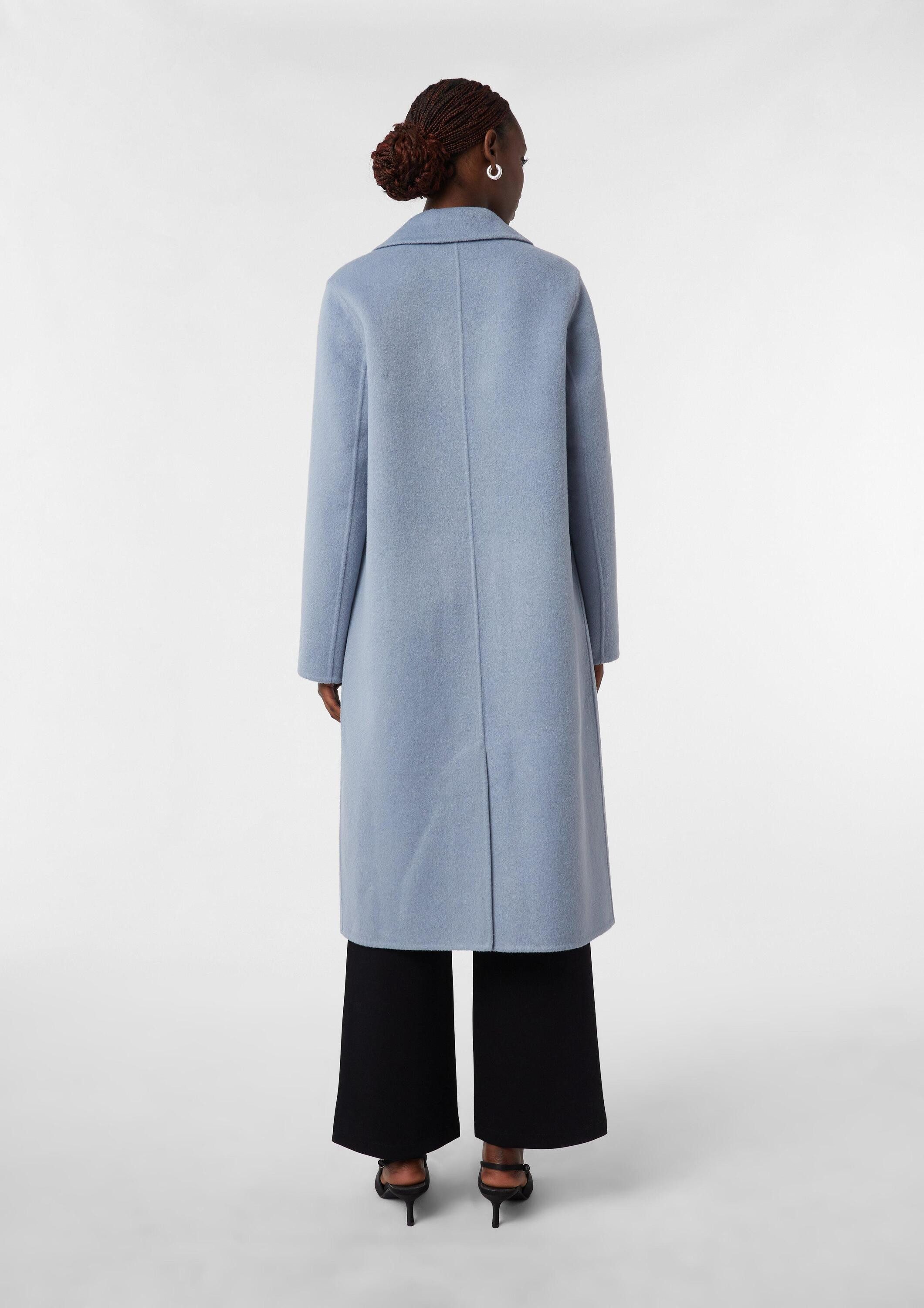 comma Funktionsmantel Outdoor-Mantel Langer Doubleface-Mantel mit aufgesetz günstig online kaufen