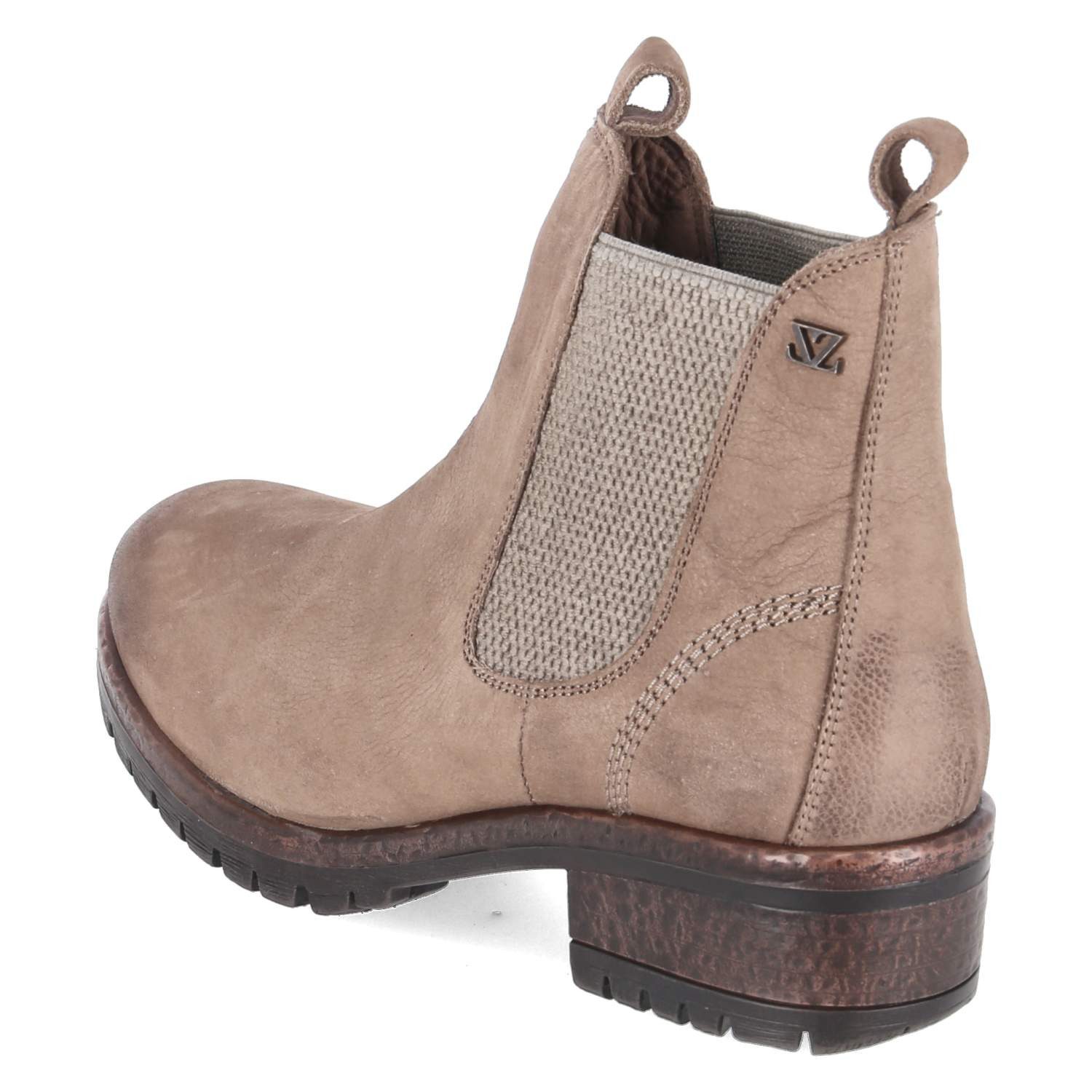 Lazamani LAZAMANI LA68001 TAUPE Damen Leder taupe Schlupfstiefel