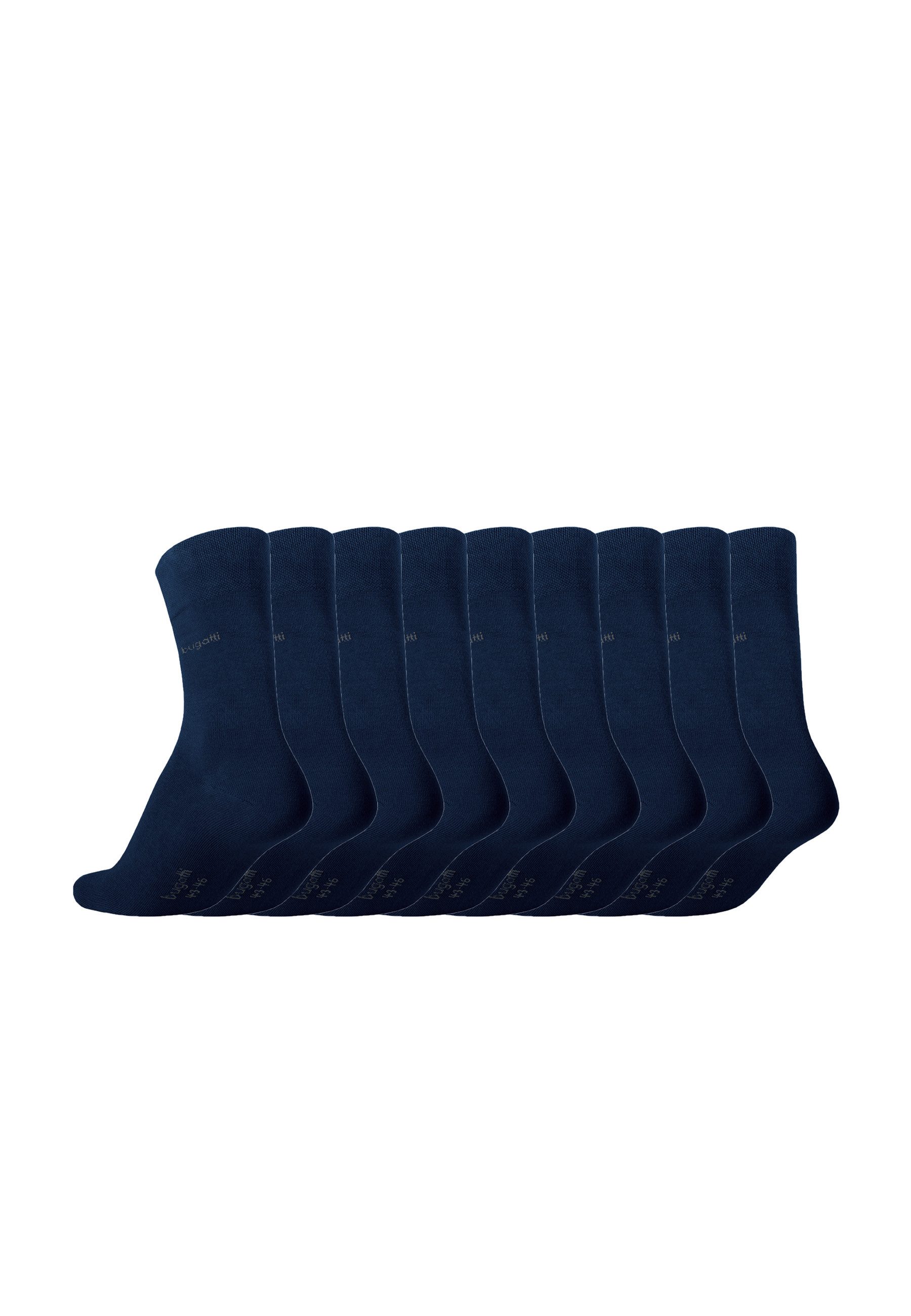 bugatti Socken bugatti Herren Socken Basic navy blau 9er Pack Strümpfe bugatti Herren Socken Basic navy blau 9er Pack Strümpfe