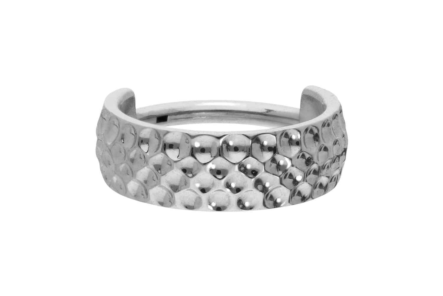 Nasenpiercing Titan Segmentring Clicker STRUKTUR Ohrpiercing Septum Nase