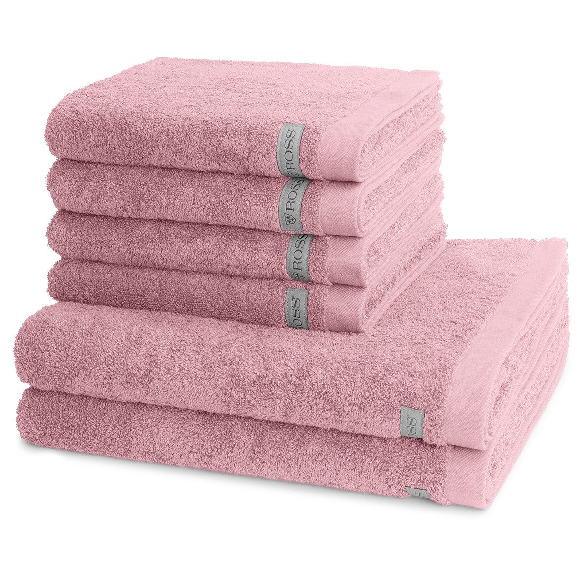 ROSS Handtuch Set Sinfonie, Walkfrottee (Spar-Set, 6-St), 4 X Handtuch 2 X günstig online kaufen