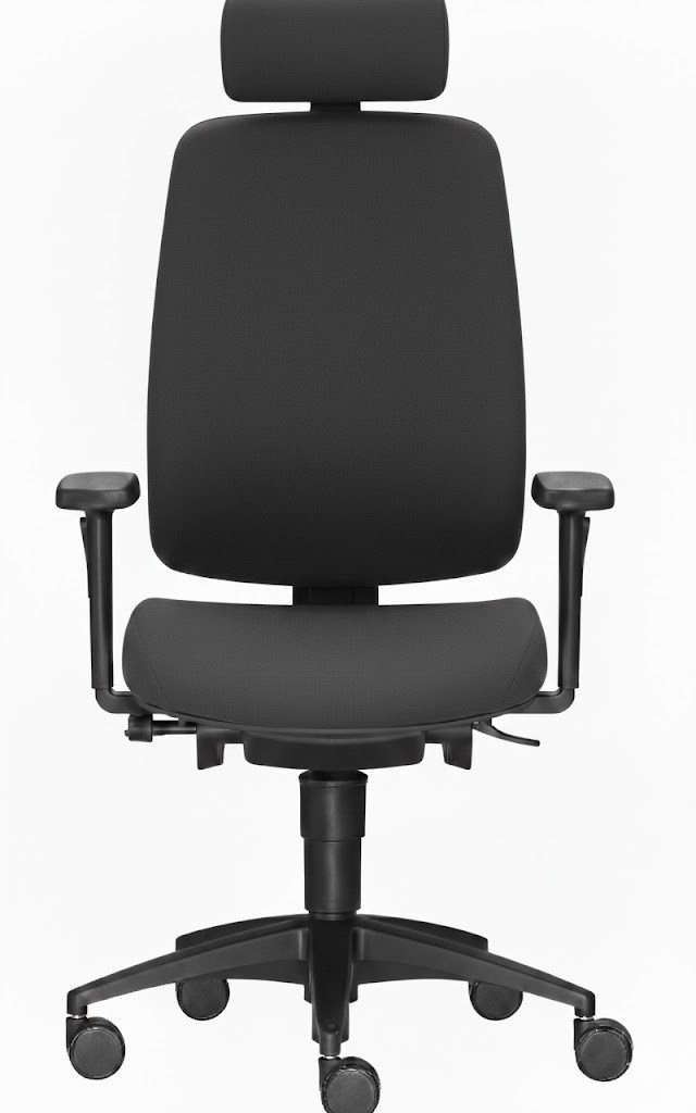 SITWELL STEIFENSAND AG Bürostuhl ergonomischer Männer-Bürostuhl mit Rückenschale und Lordosenstütze