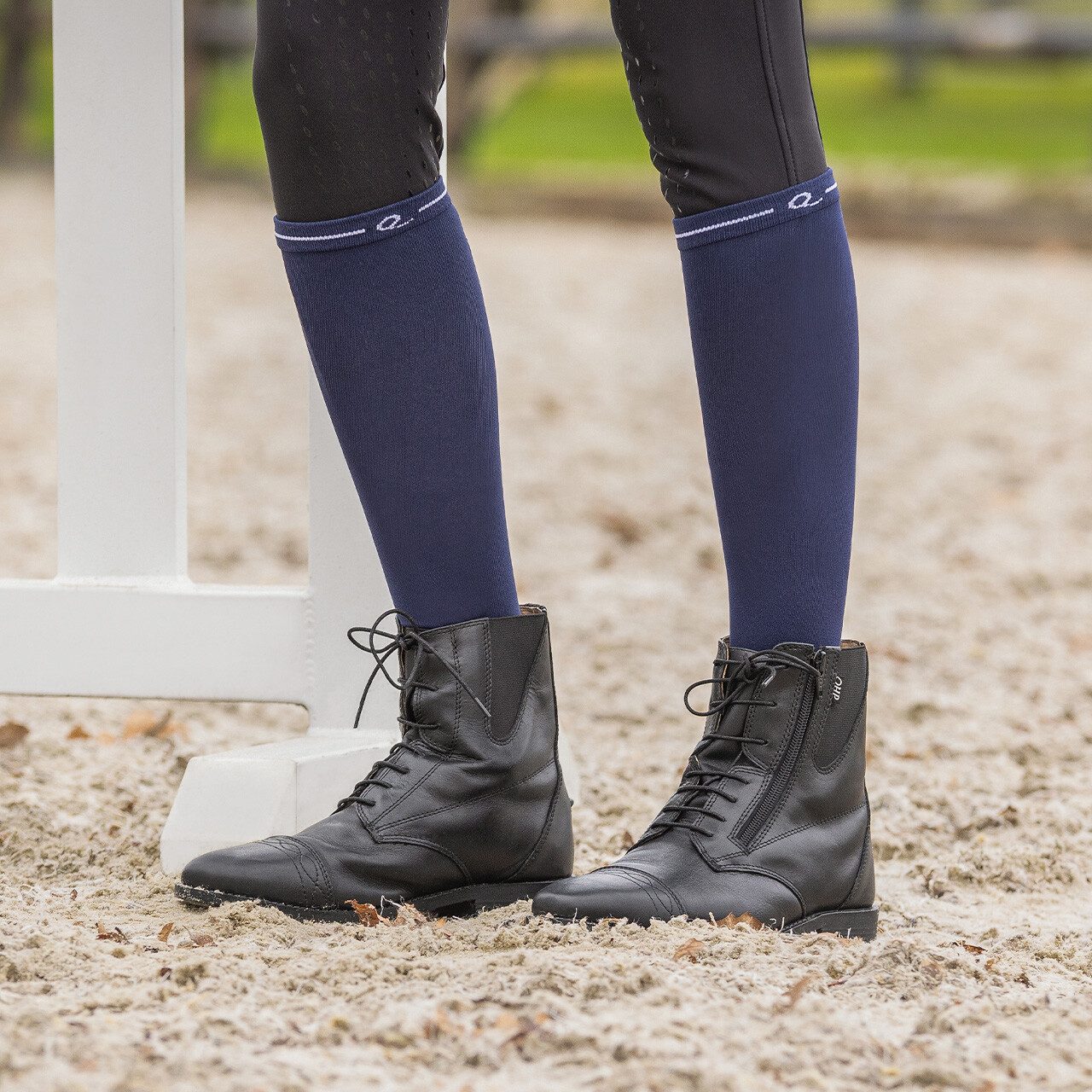 QHP Reitstrümpfe Kniestrümpfe (3er-Pack)