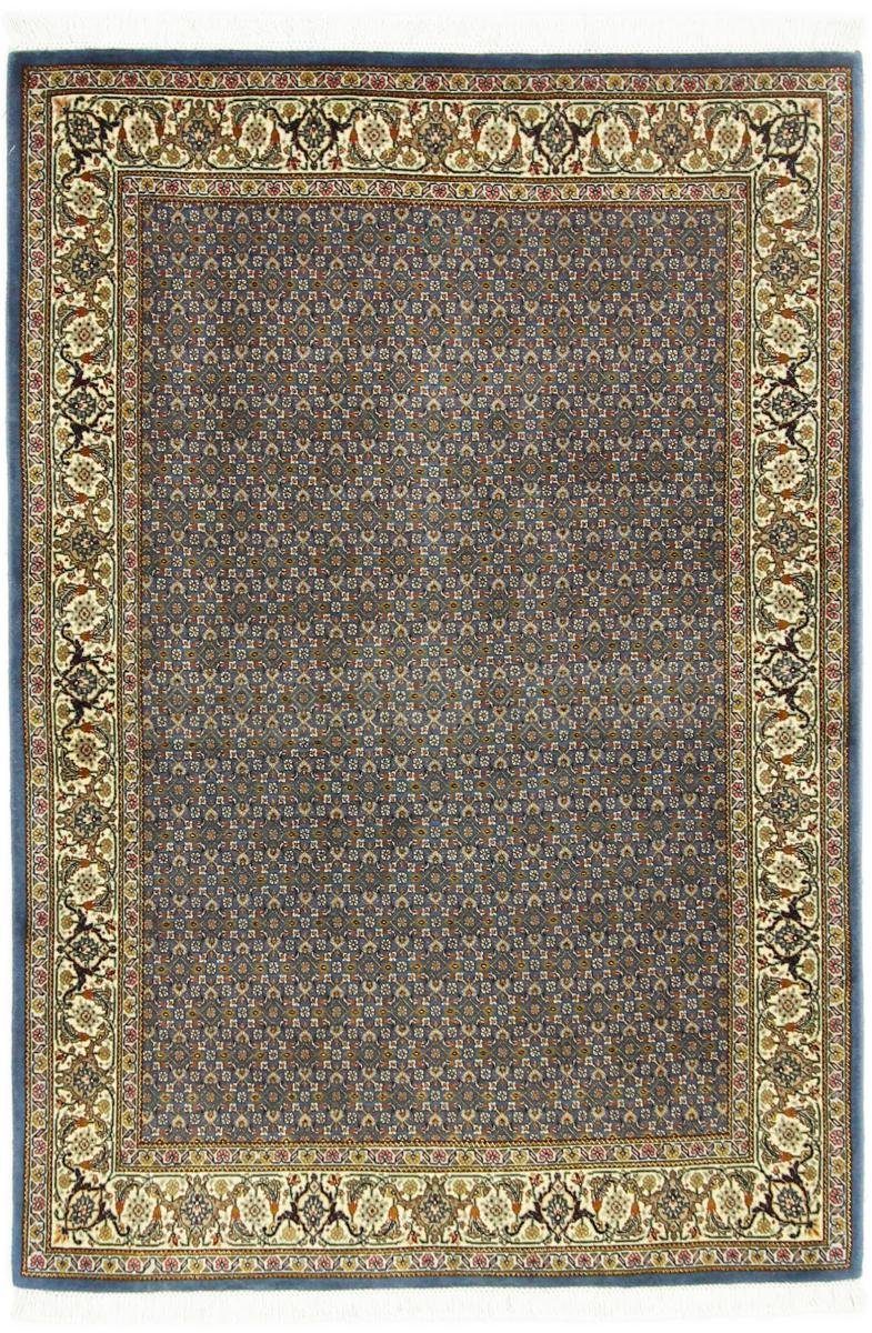Orientteppich Täbriz Mahi 101x151 Handgeknüpfter Orientteppich / Perserteppich, Nain Trading, rechteckig, Höhe: 7 mm