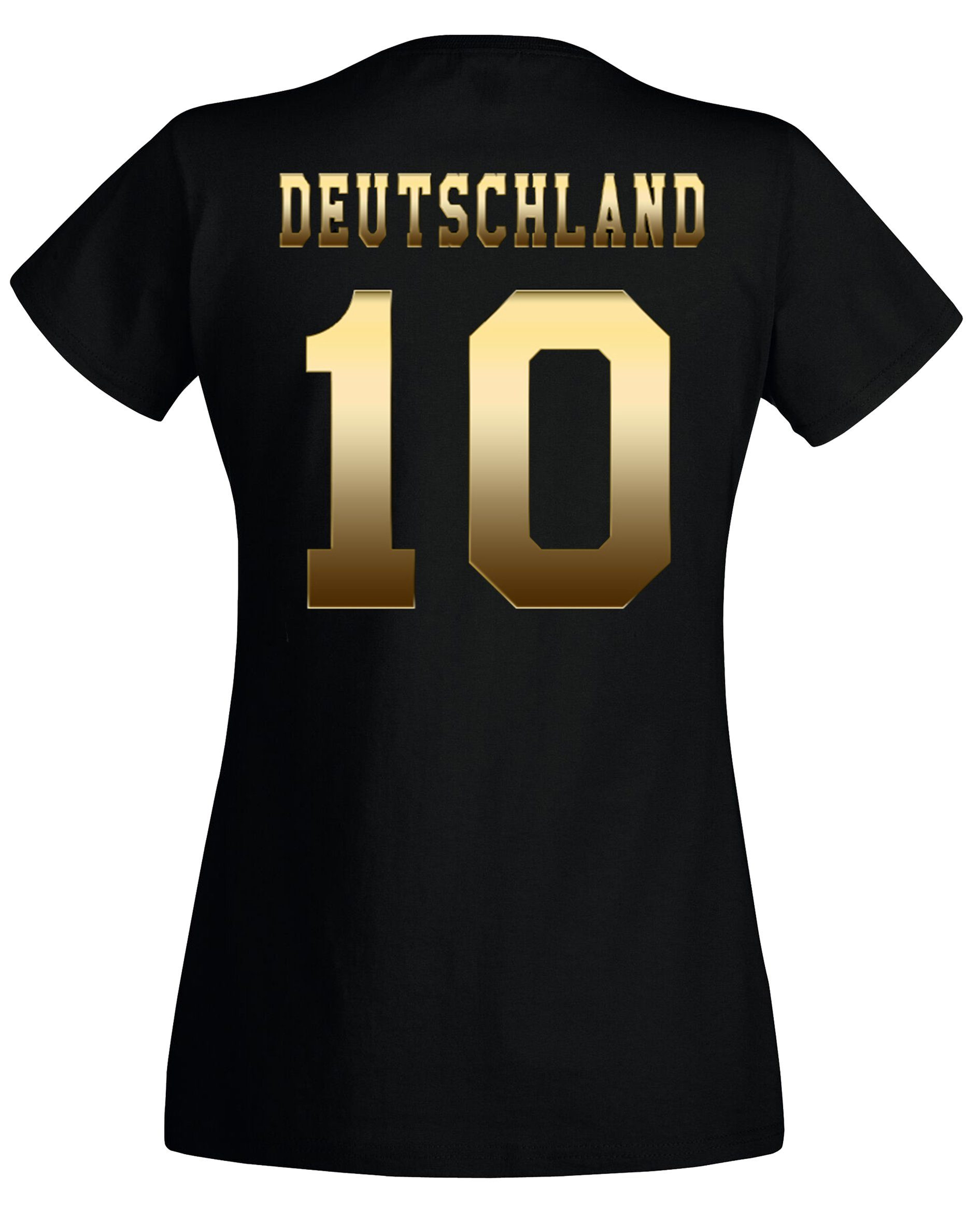Youth Designz T-Shirt Deutschland Damen T-Shirt Trikot WM 2026 mit trendigem Motiv