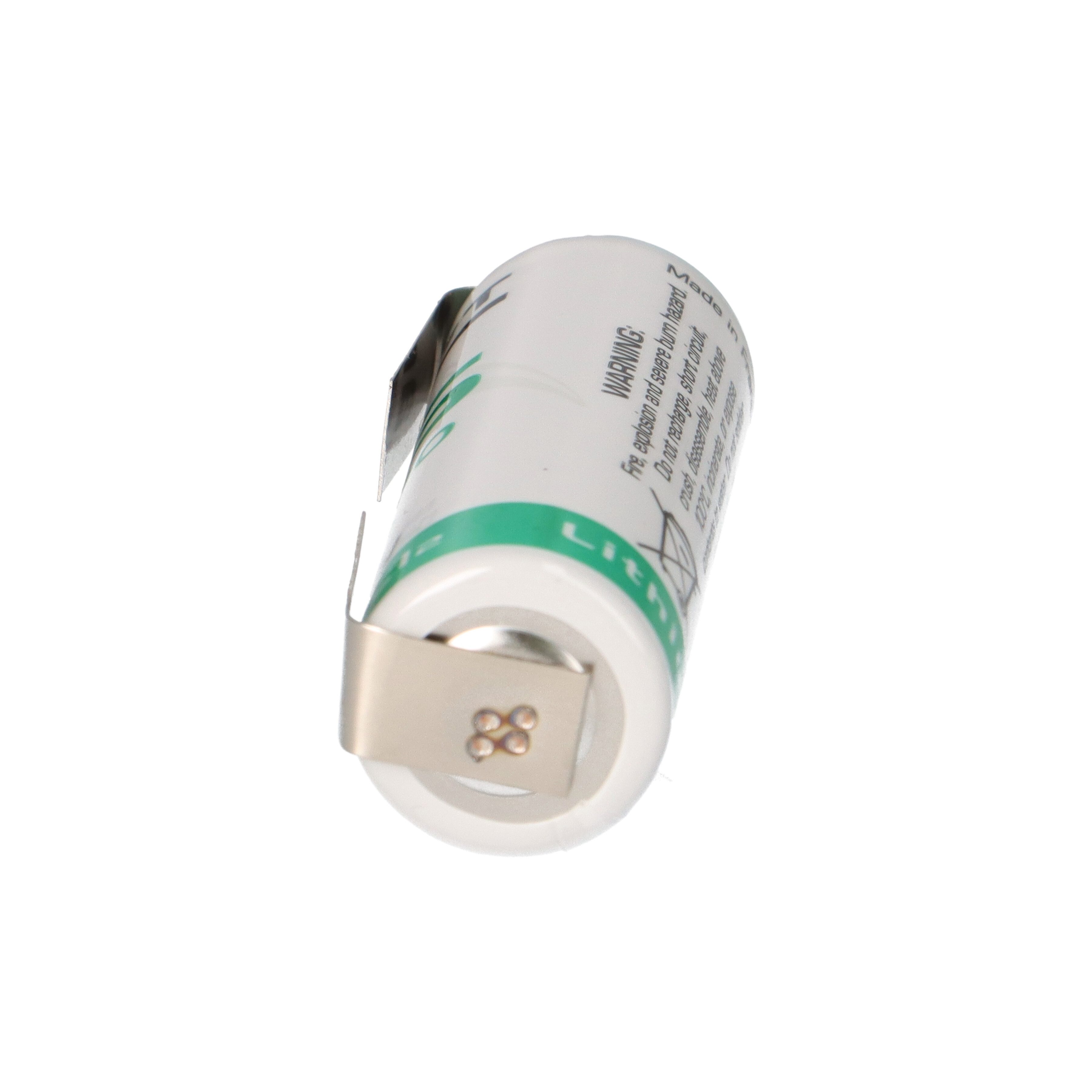 Saft Saft Lithium 3,6V Batterie LS 17500 A - Zelle mit U-Lötfahne Batterie