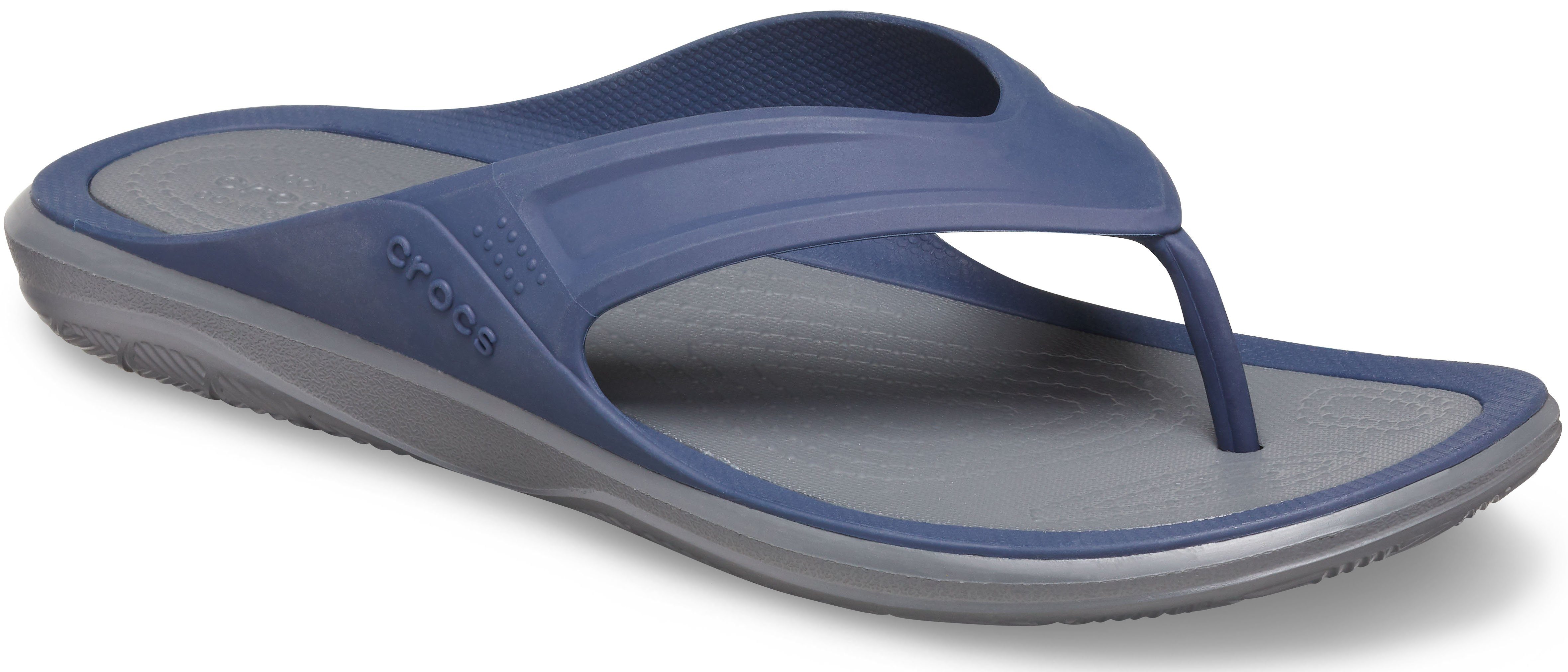 Crocs Swiftwater Wave Flip Badezehentrenner, Sommerschuh, Poolslides, Schlappen, mit Zehensteg