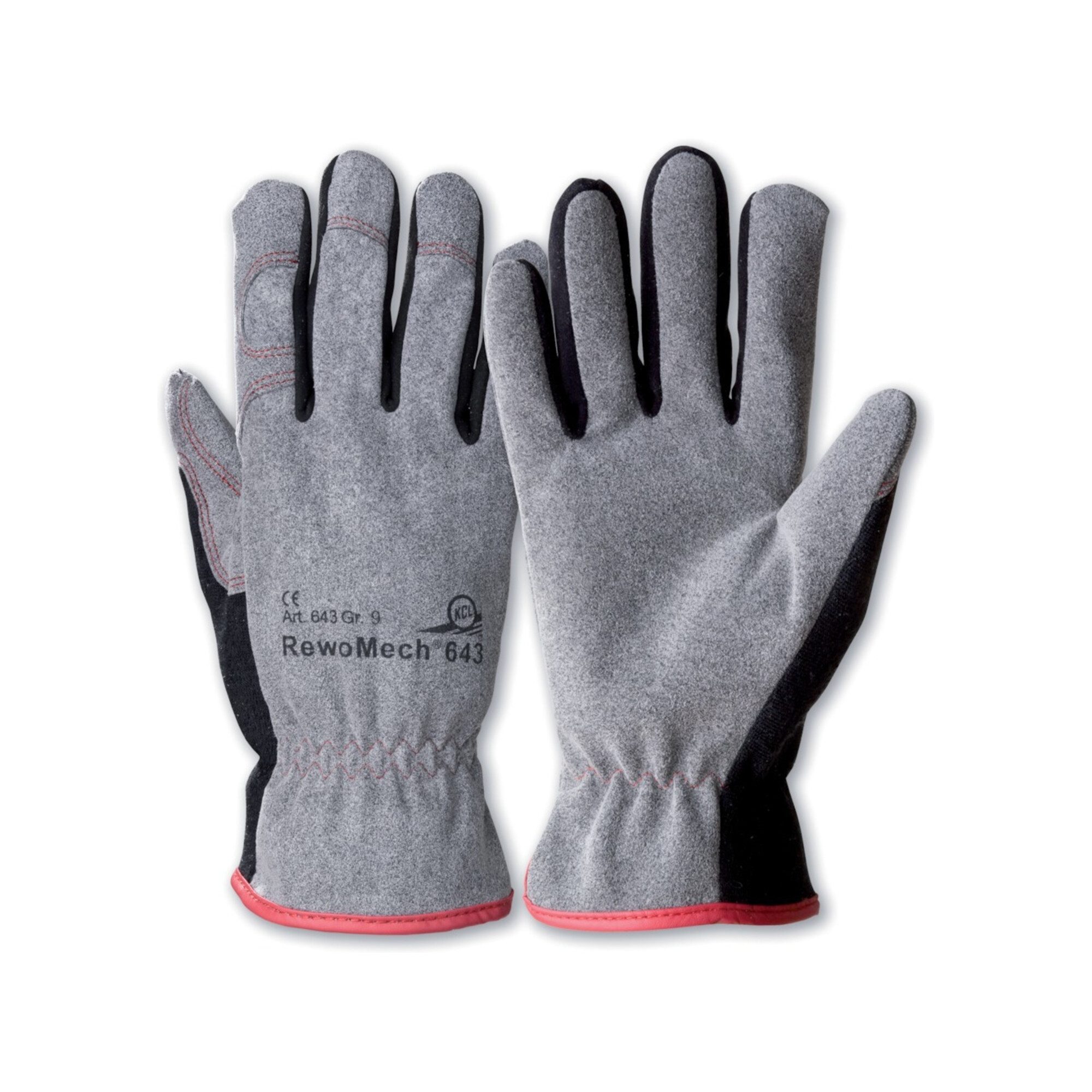 Honeywell Leder-Arbeitshandschuhe Honeywell Handschuh RewoMech 643, Gr. 11 10 Stk
