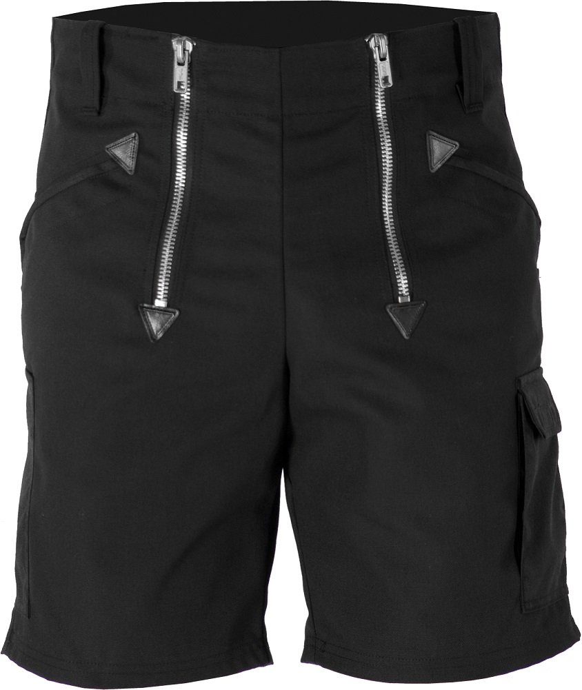 JOB Arbeitshose Zunft Shorts Schwarz – Canvas Shorts mit Cordura® Taschen