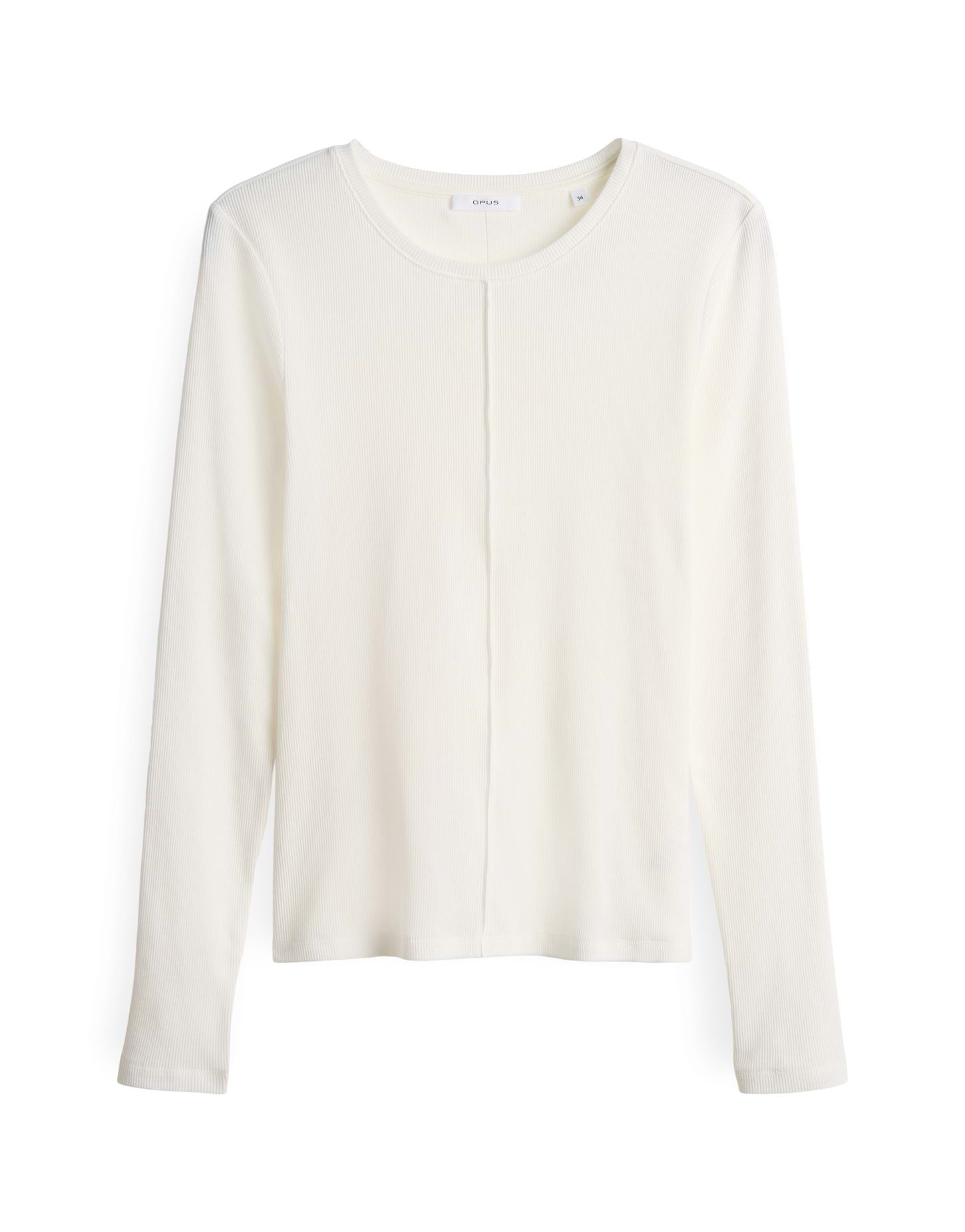 OPUS Langarmshirt SADALIE Slim aus BCI Cotton Mix schmale Passform, weicher günstig online kaufen