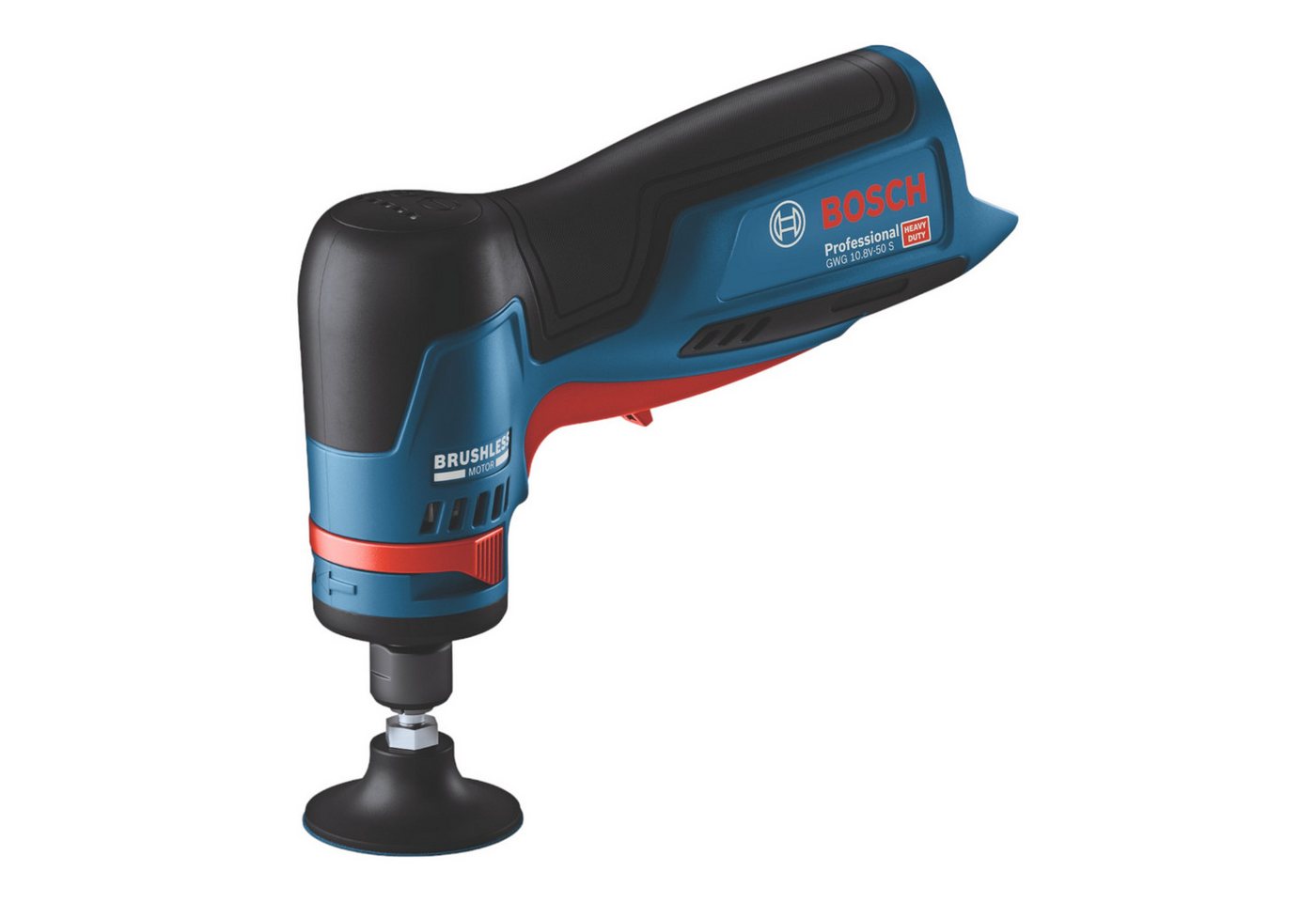 Thumbnail - Bosch Professional Rundschleifer GWG 12V-50 S Professional 12 V 6 mm Brushless + 1x Akku 6,0 Ah