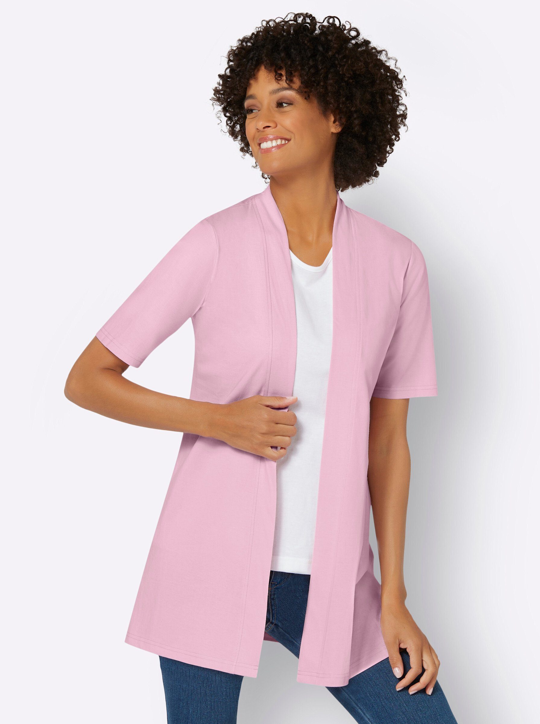 WITT WEIDEN Shirtjacke rosé | T-Shirts
